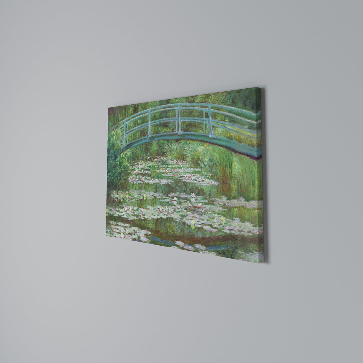 JAPANESE FOOTBRIDGE Stampa su tela orizzontale
