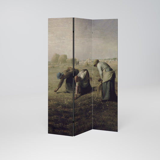 THE GLEANERS Divisorio decorativo per ambienti a 3 pannelli