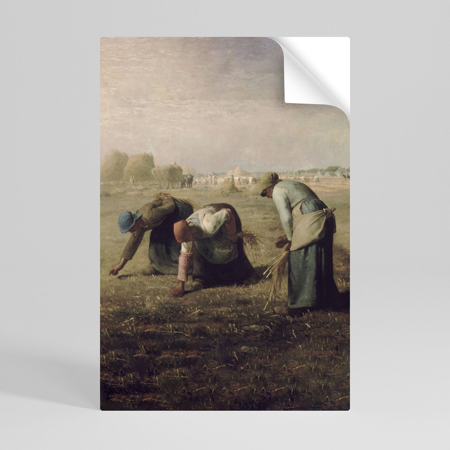 Poster verticale staccabile e attaccabile THE GLEANERS