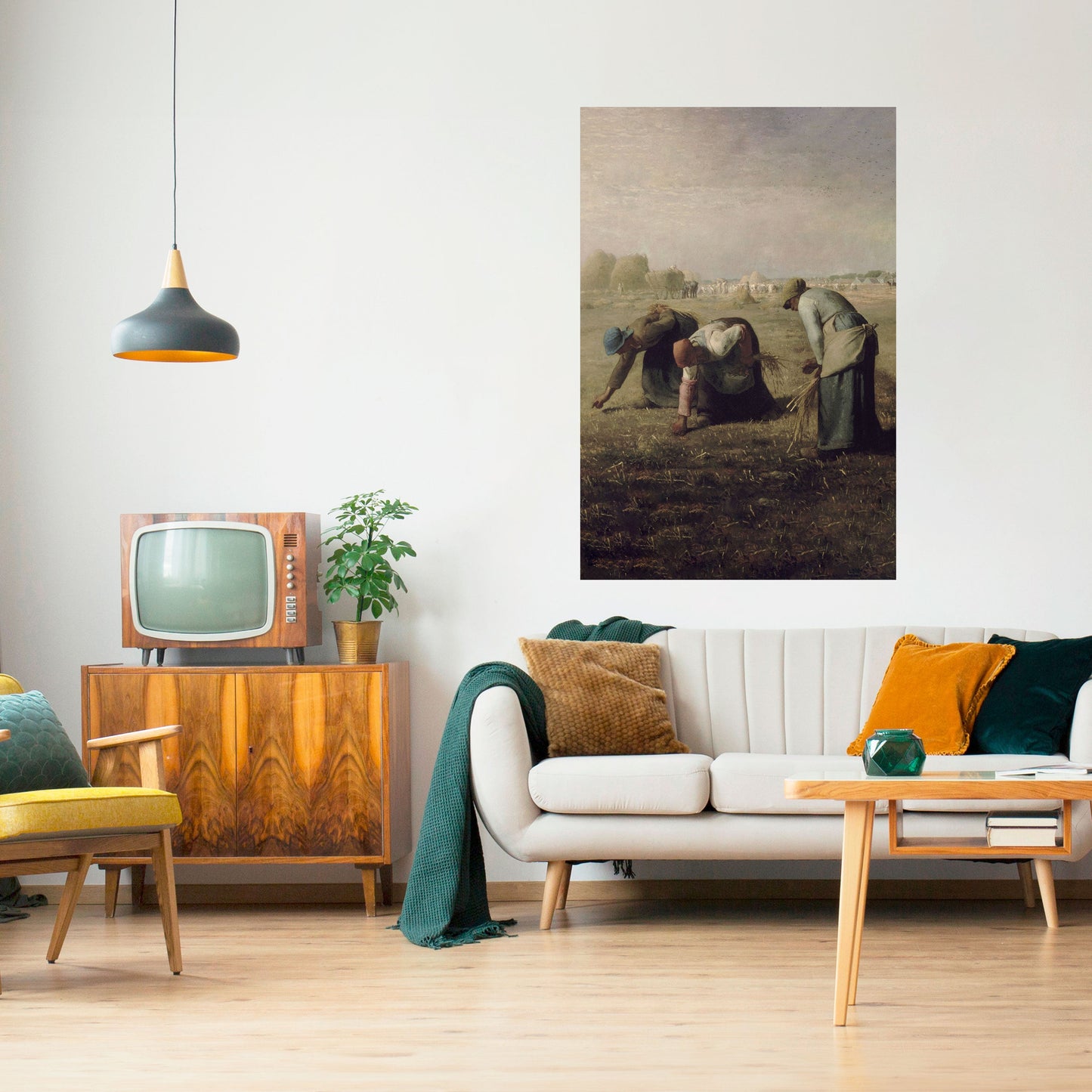 Poster verticale staccabile e attaccabile THE GLEANERS