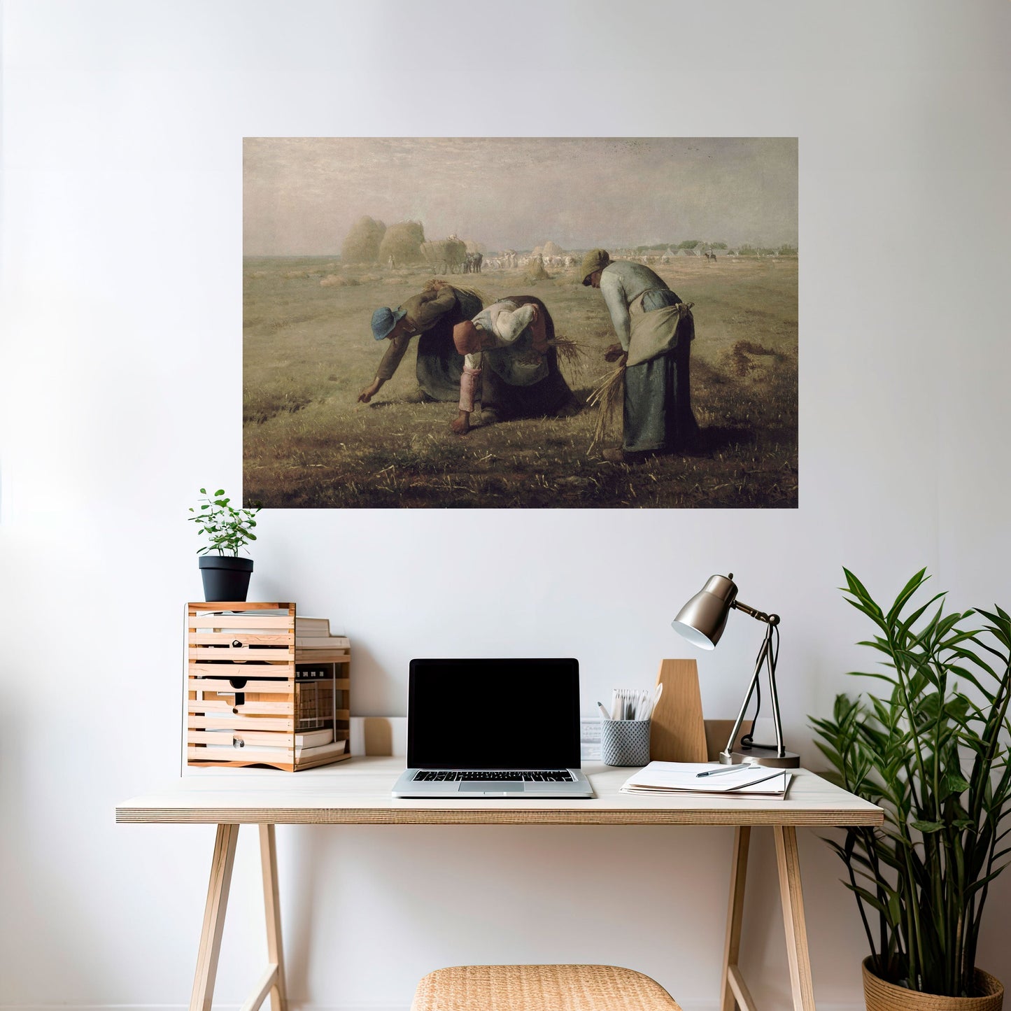 Poster orizzontale staccabile e attaccabile THE GLEANERS