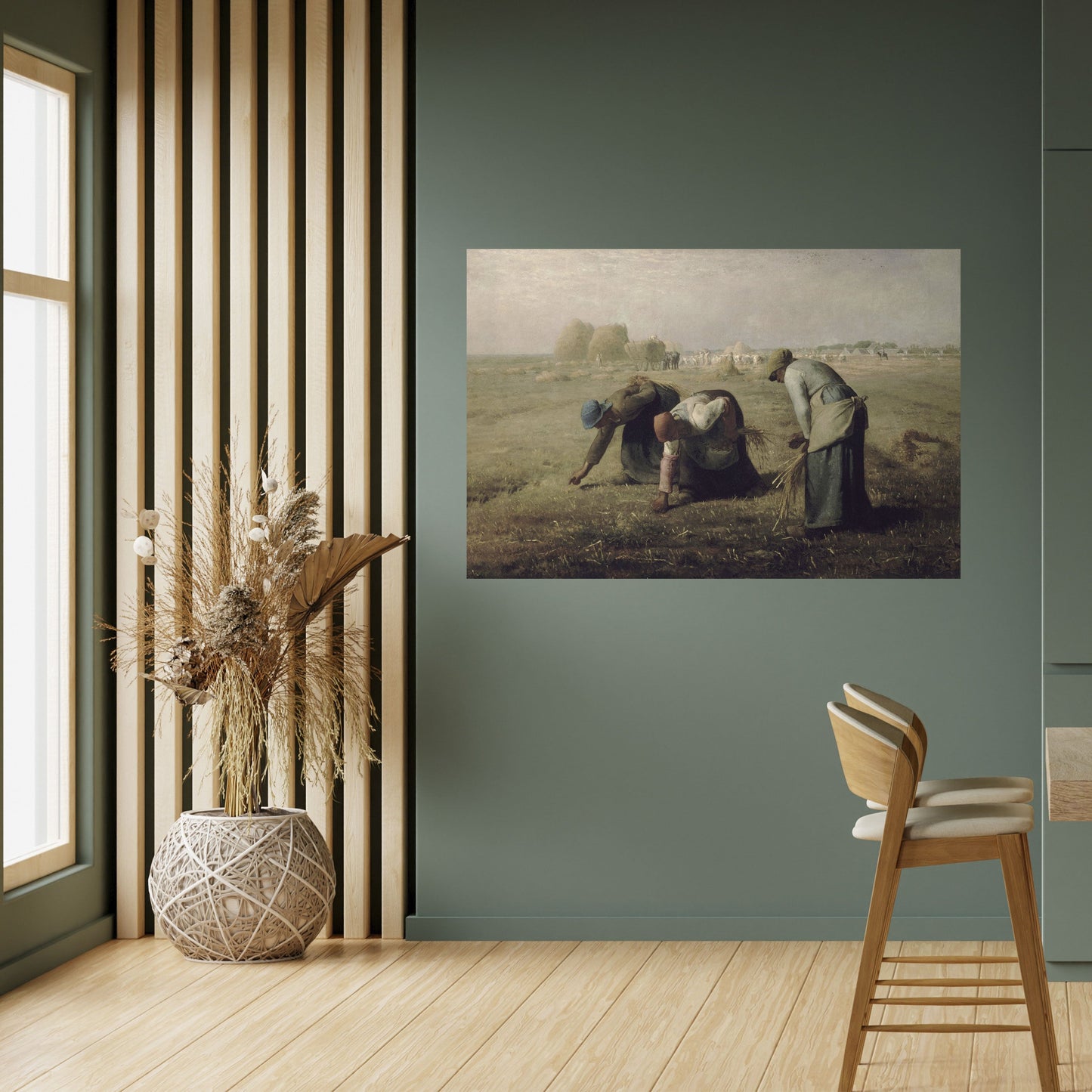 Poster orizzontale staccabile e attaccabile THE GLEANERS