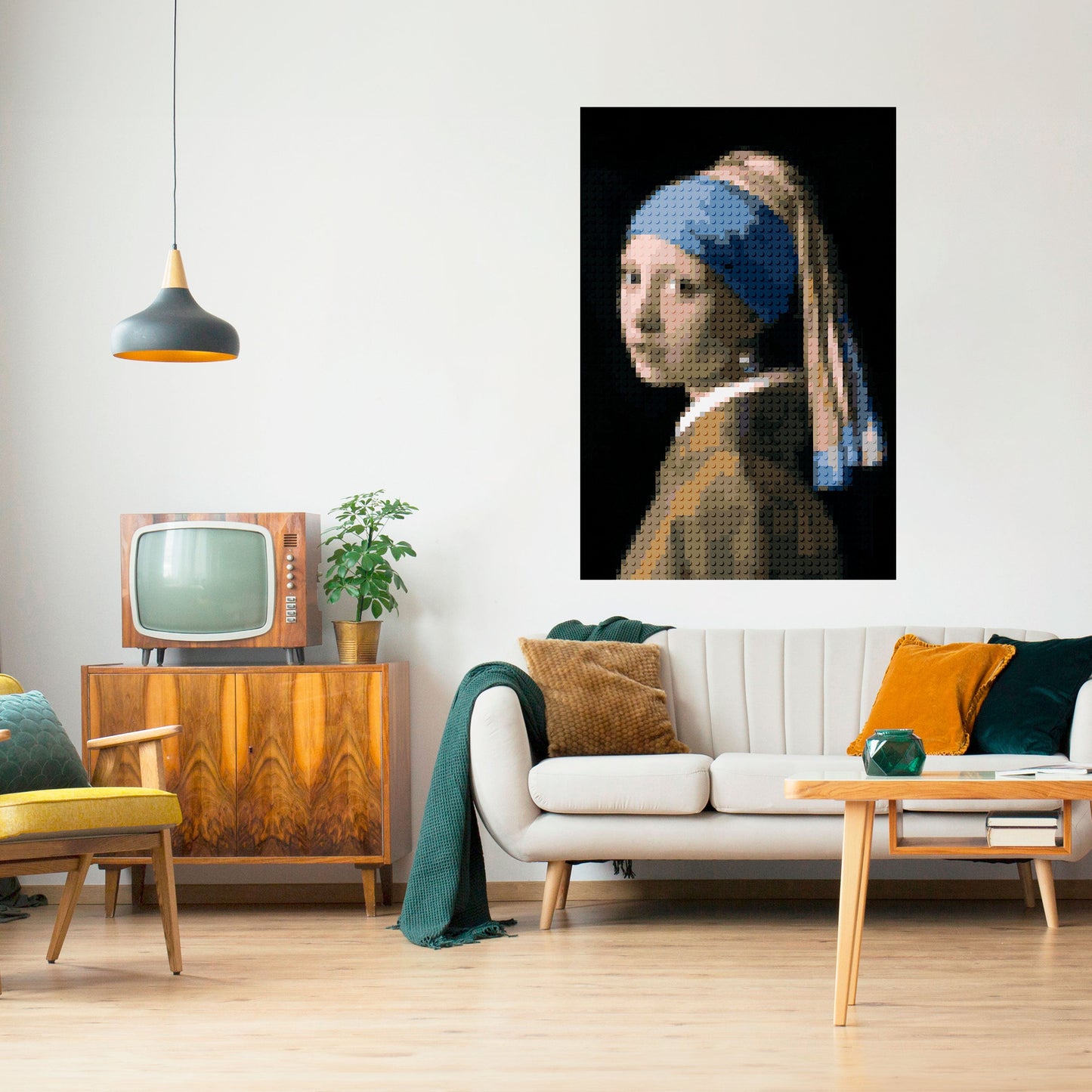 CAPOLAVORO STRUTTURALE Poster verticale staccabile e attaccabile