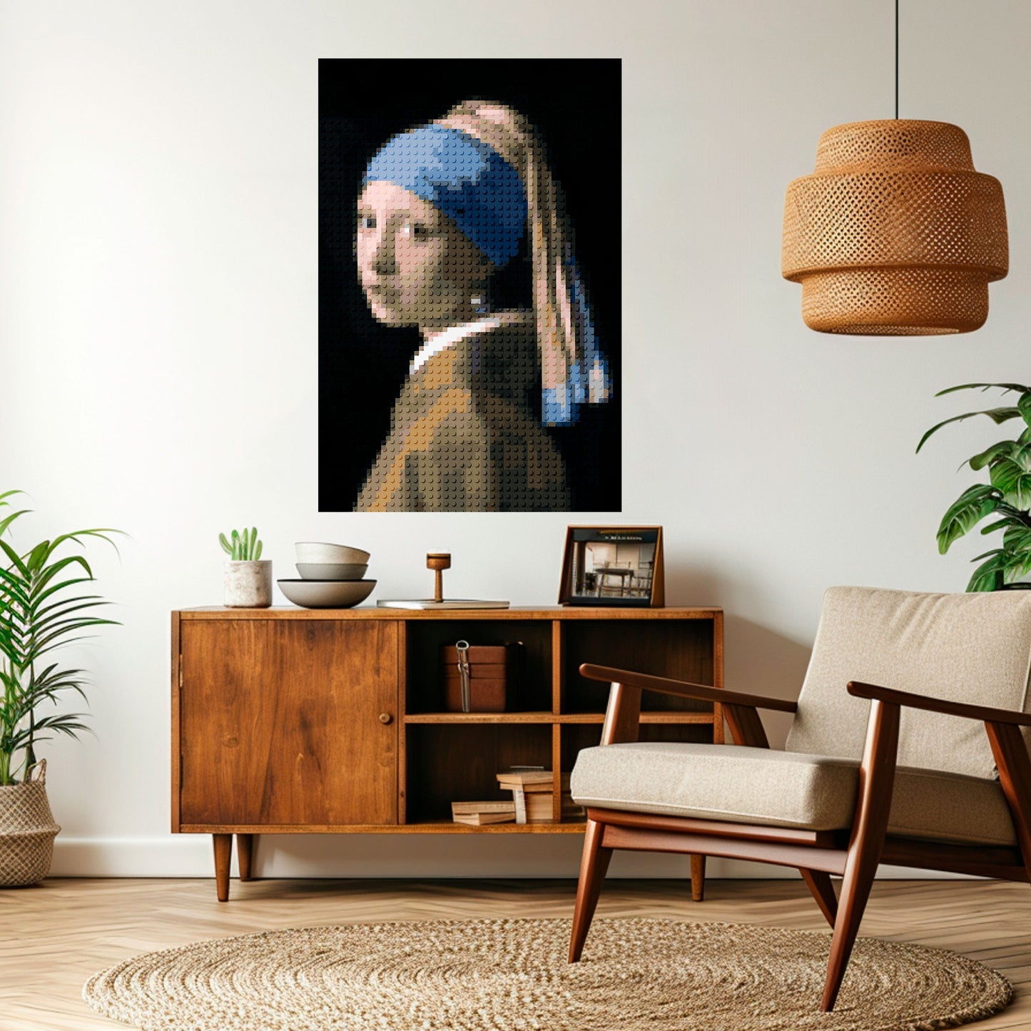CAPOLAVORO STRUTTURALE Poster verticale staccabile e attaccabile