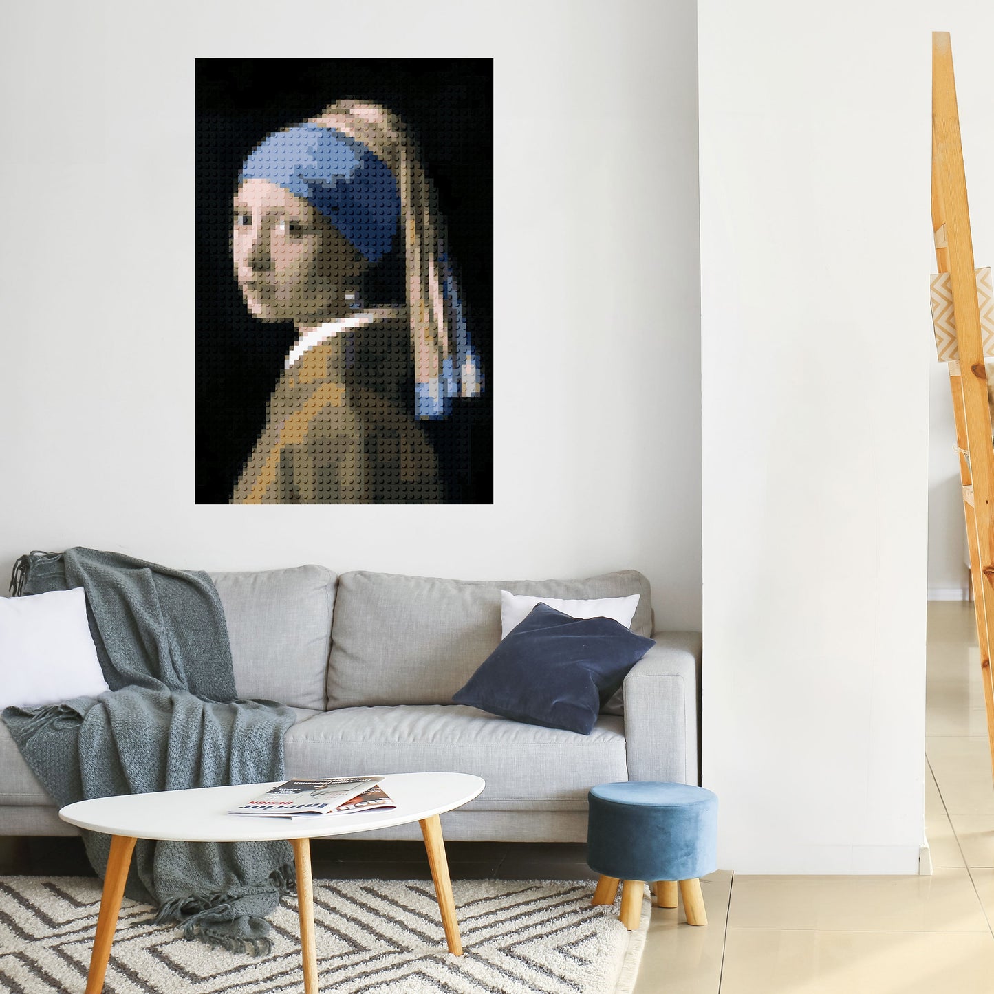 CAPOLAVORO STRUTTURALE Poster verticale staccabile e attaccabile