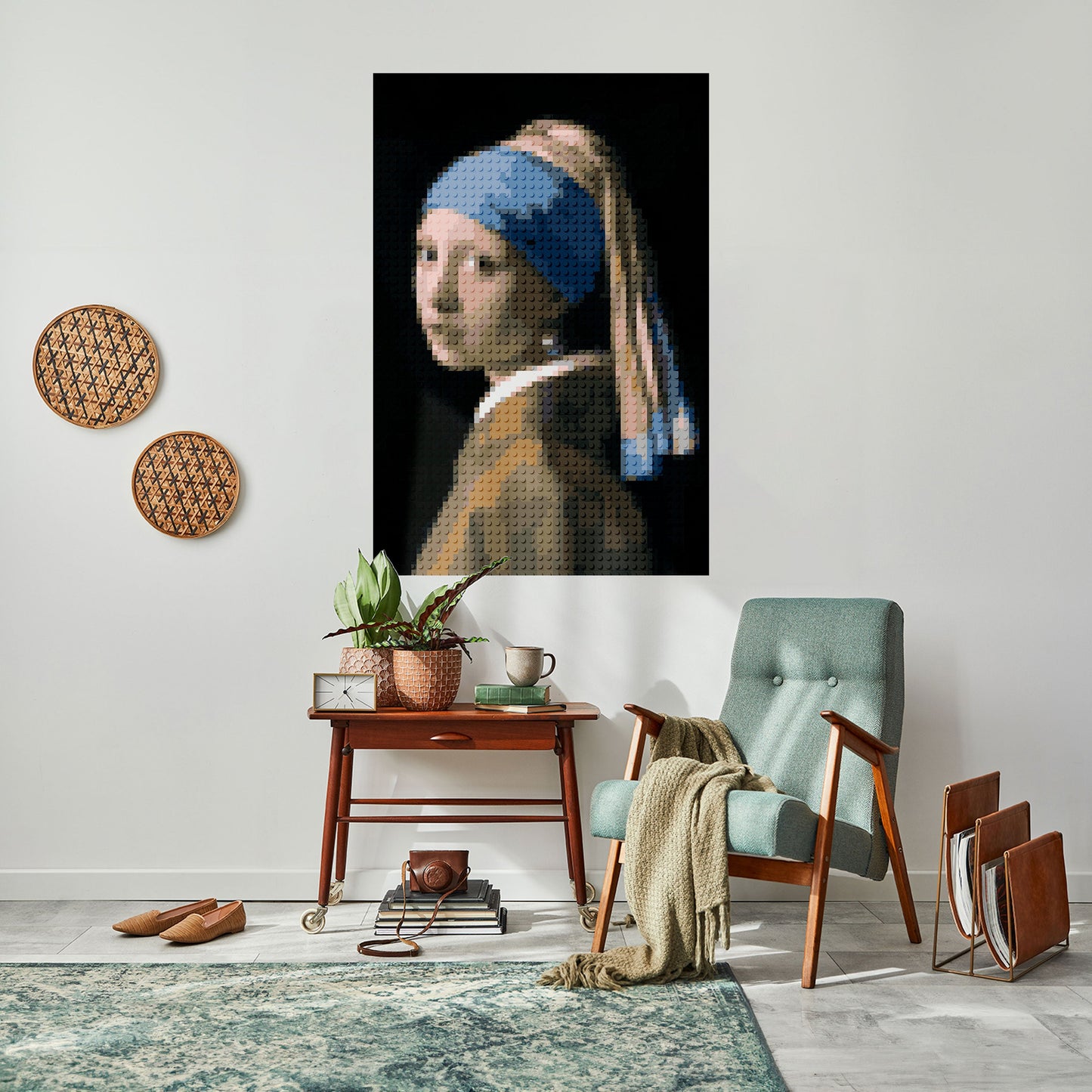 CAPOLAVORO STRUTTURALE Poster verticale staccabile e attaccabile