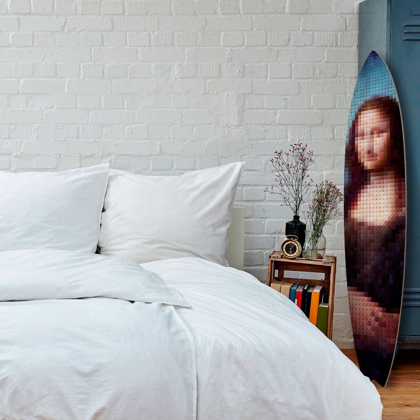 CONSTRUCTIVE ART Decorative Plywood Surfboard