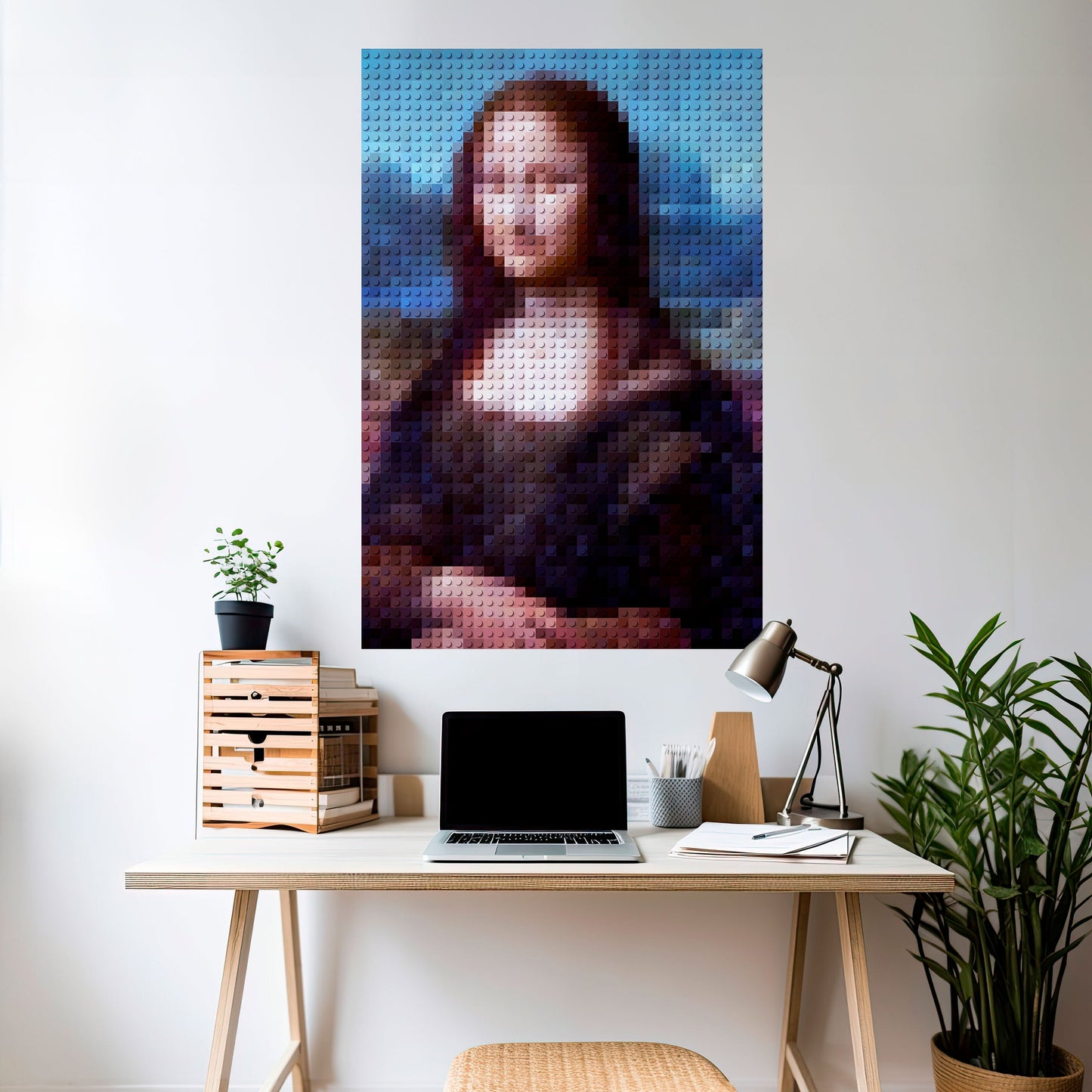Poster verticale staccabile e attaccabile CONSTRUCTION ART
