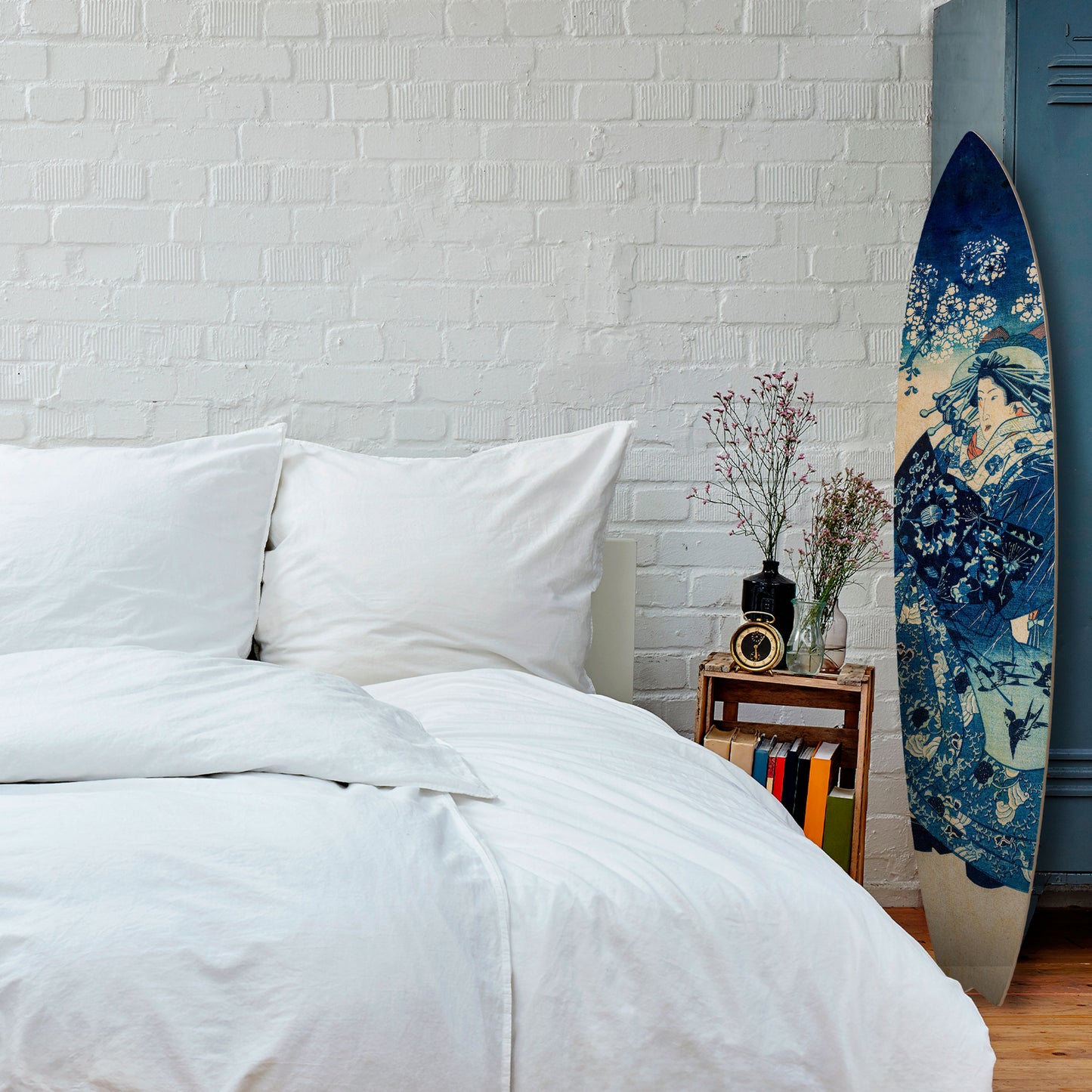 JAPANESE WOMAN Decorative Plywood Surfboard