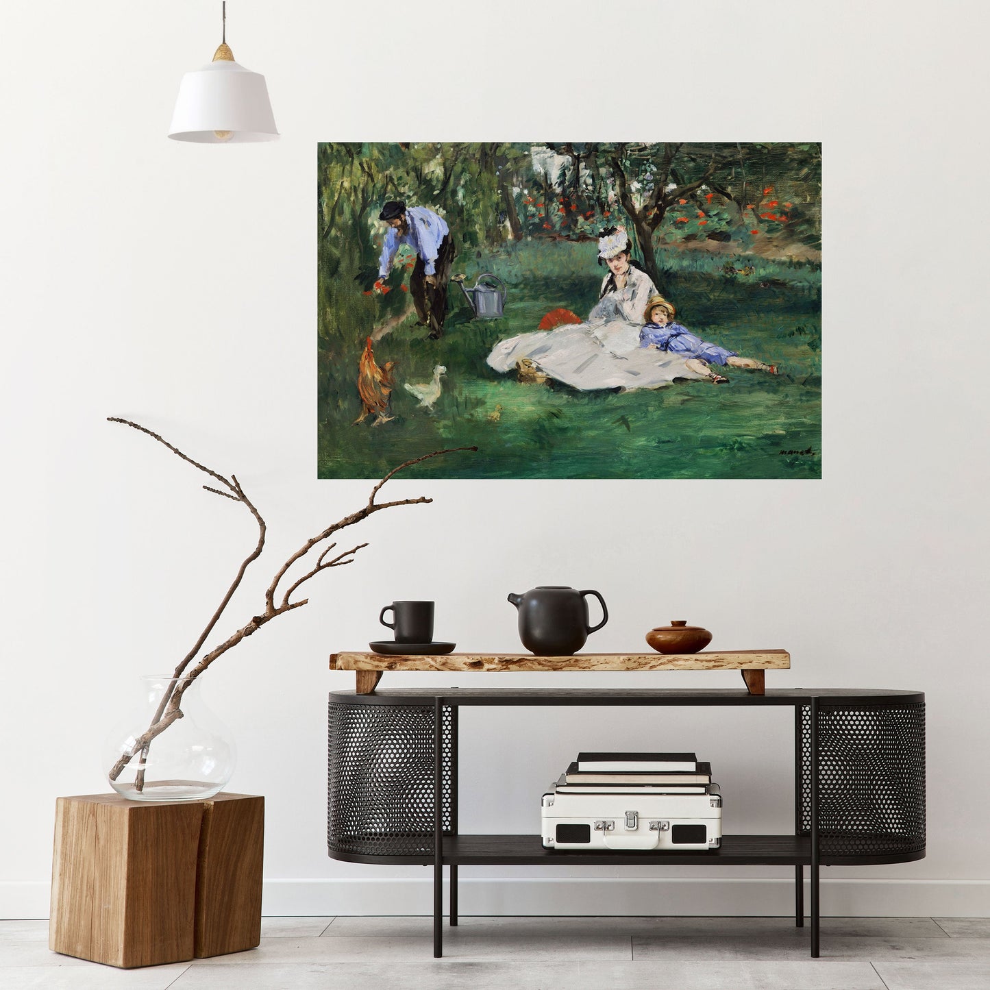 Poster orizzontale staccabile e attaccabile GIARDINO DEGLI INCANTESIMI