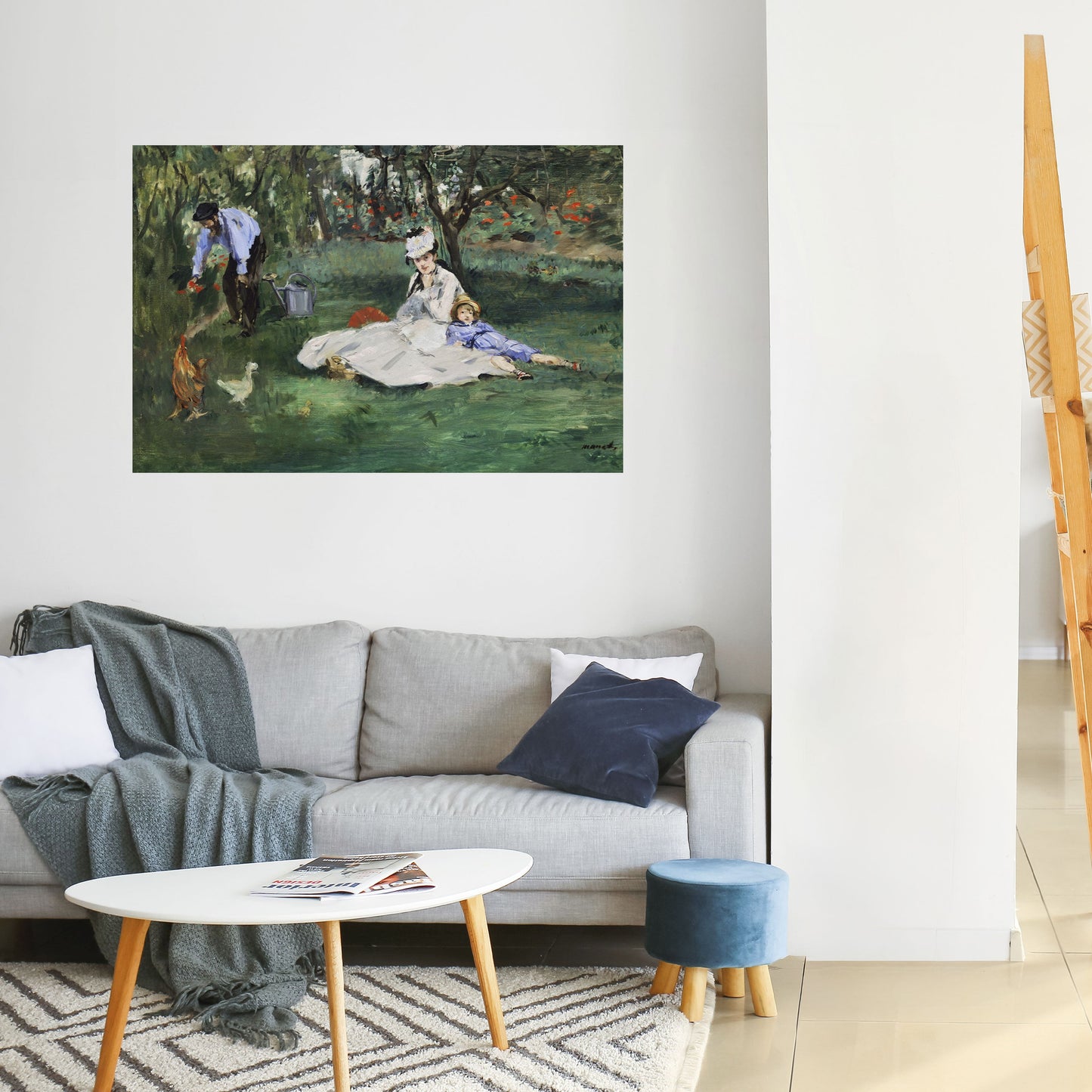 Poster orizzontale staccabile e attaccabile GIARDINO DEGLI INCANTESIMI