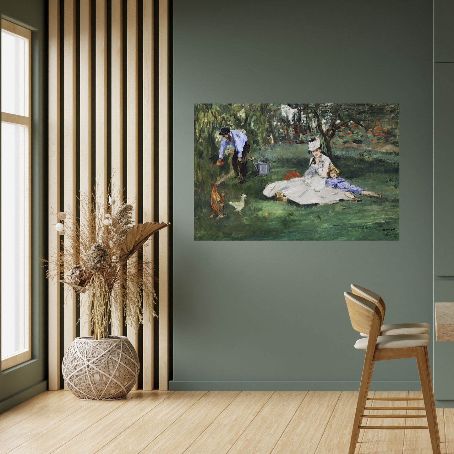 Poster orizzontale staccabile e attaccabile GIARDINO DEGLI INCANTESIMI