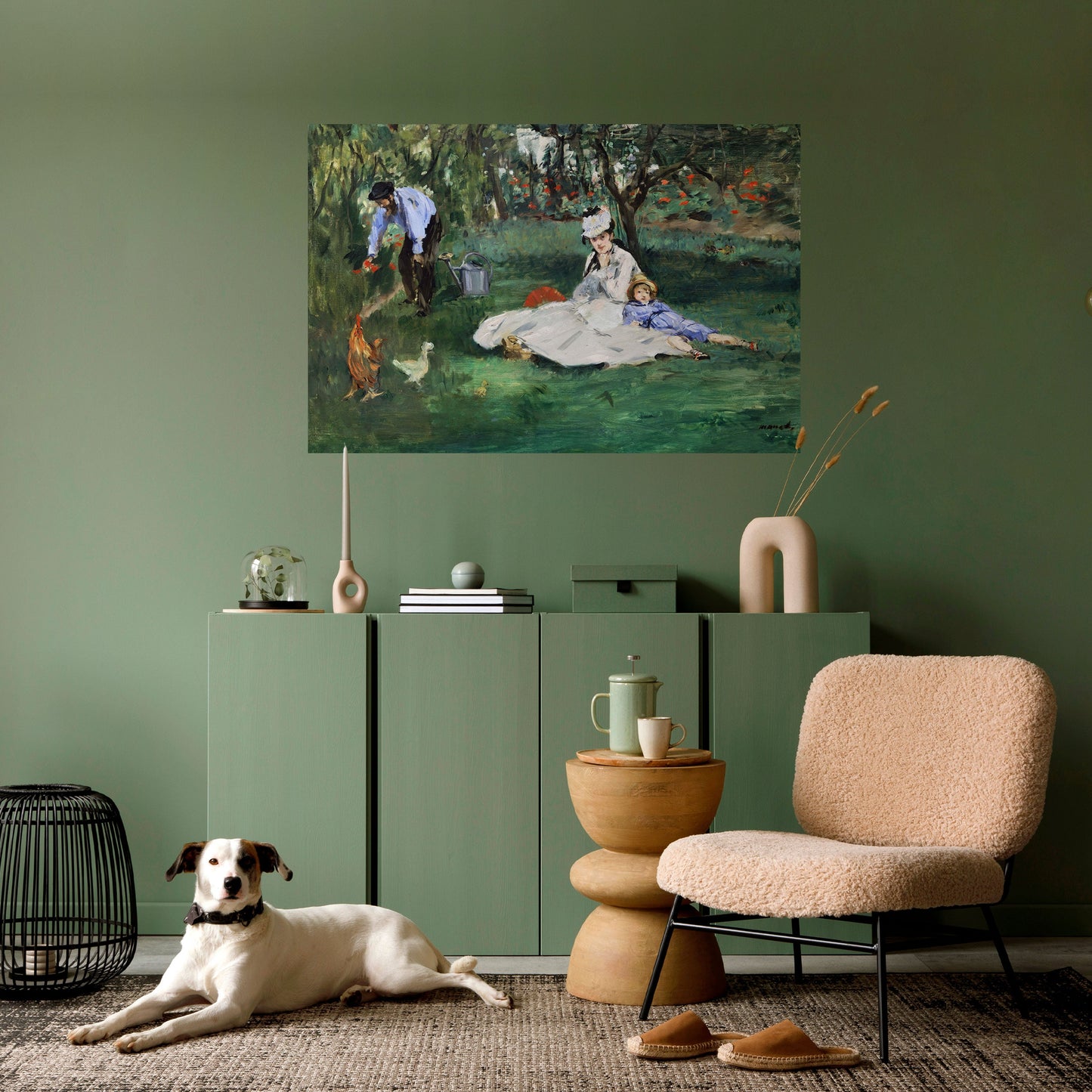 Poster orizzontale staccabile e attaccabile GIARDINO DEGLI INCANTESIMI