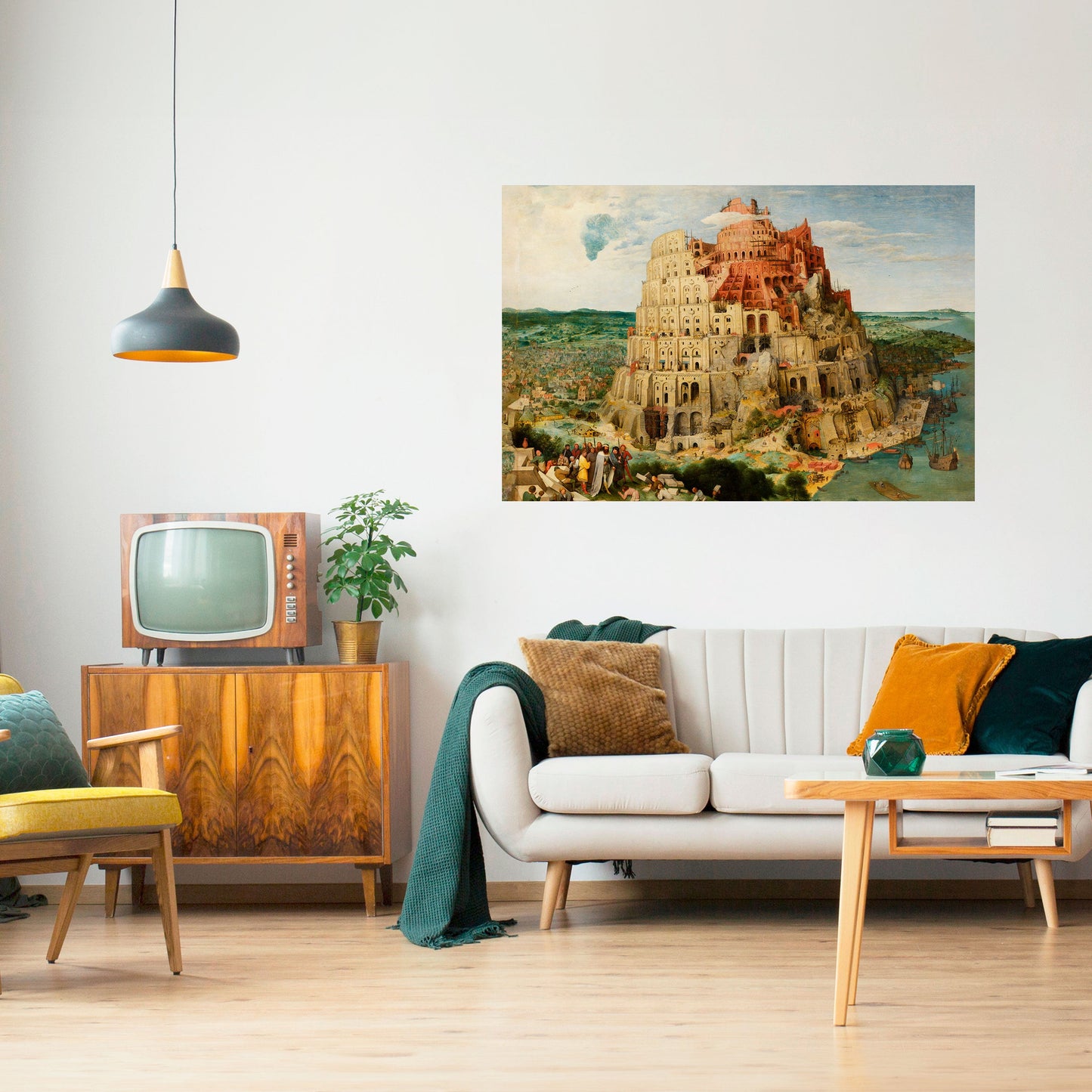 ECHI DI AMBIZIONE Poster orizzontale staccabile e attaccabile