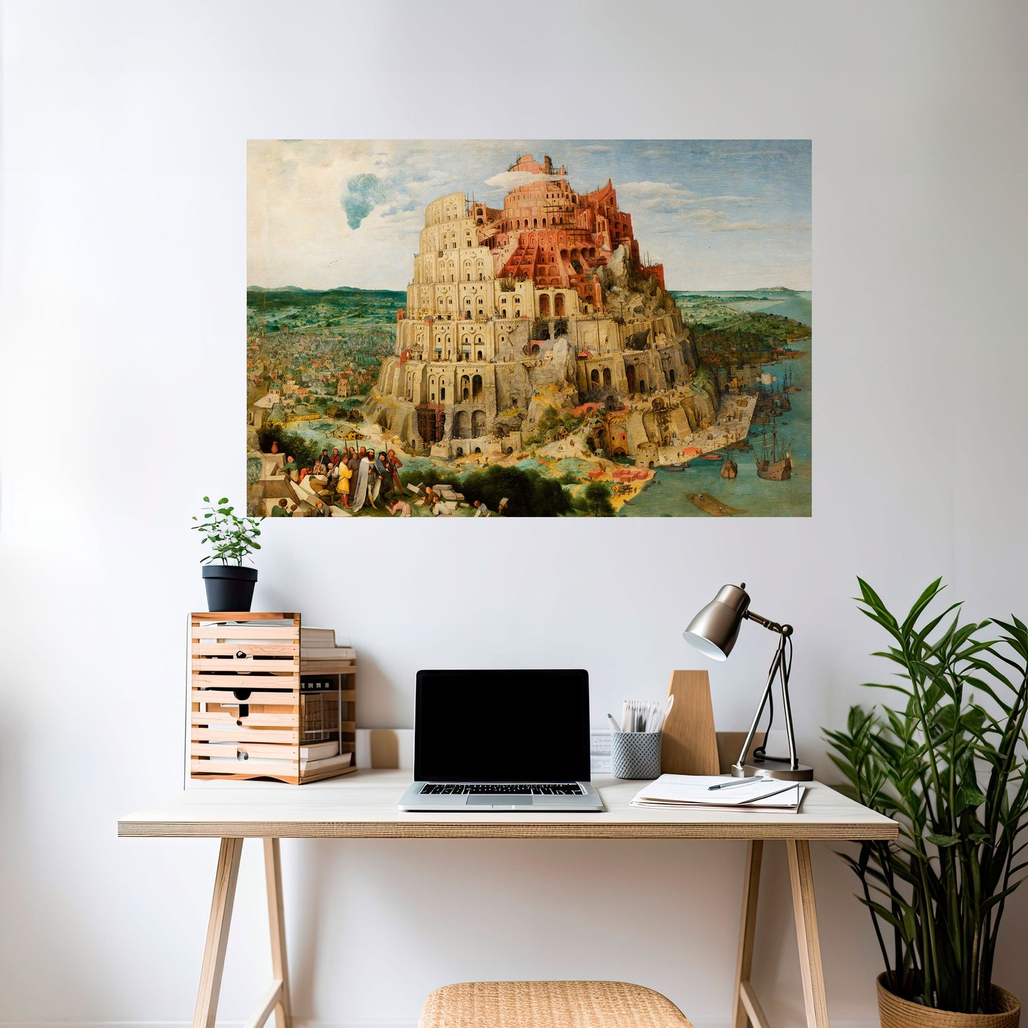 ECHI DI AMBIZIONE Poster orizzontale staccabile e attaccabile