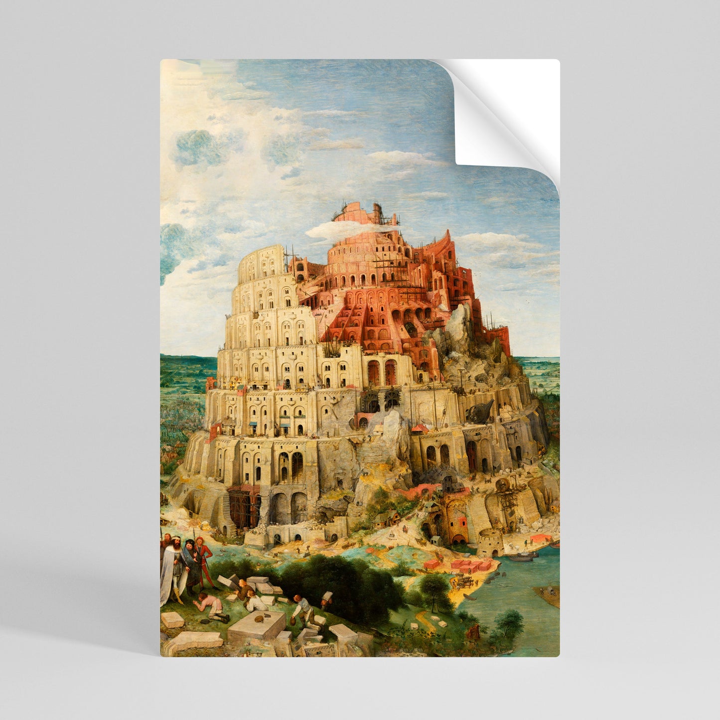 ECHI DI AMBIZIONE Poster verticale staccabile e attaccabile