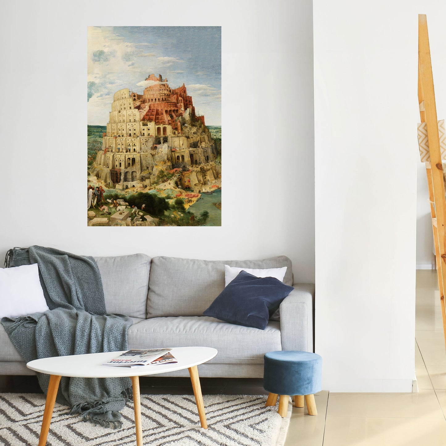 ECHI DI AMBIZIONE Poster verticale staccabile e attaccabile