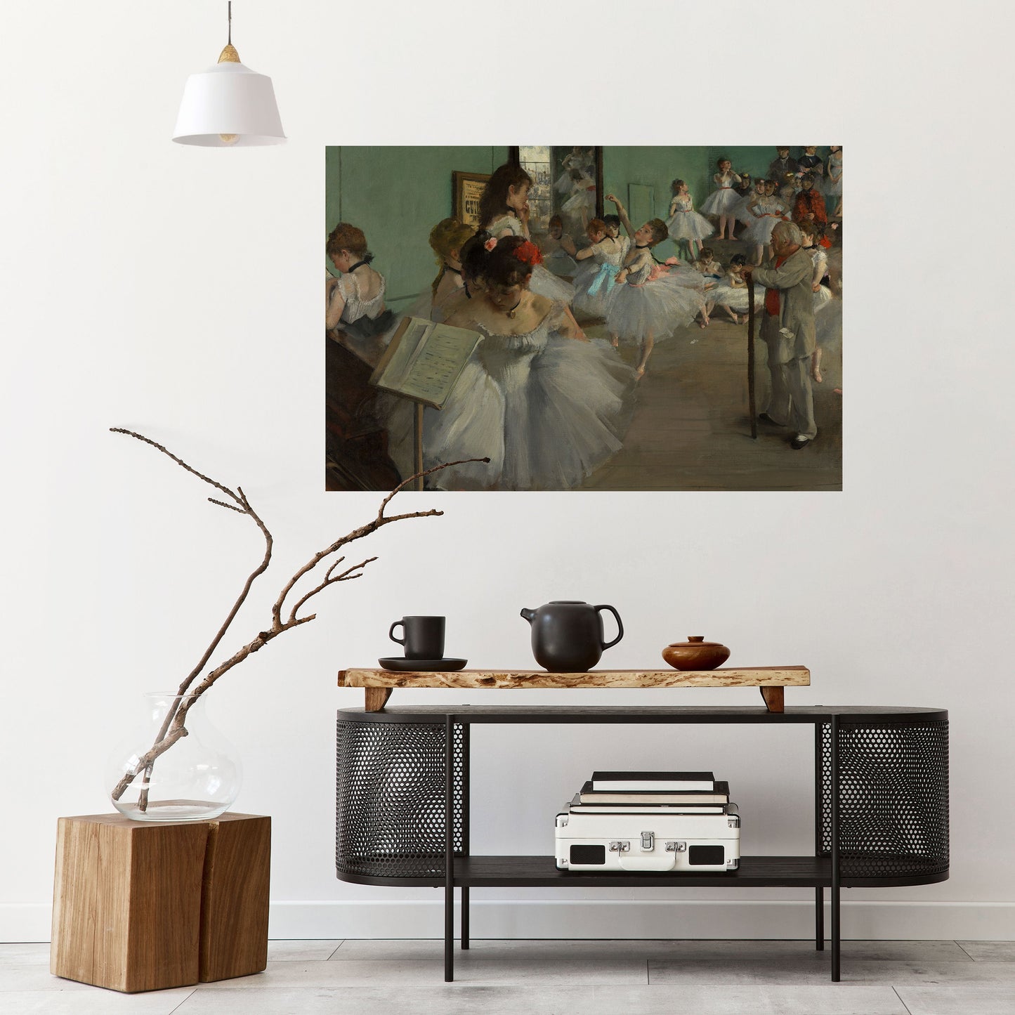 Poster orizzontale staccabile e attaccabile THE DANCE CLASS