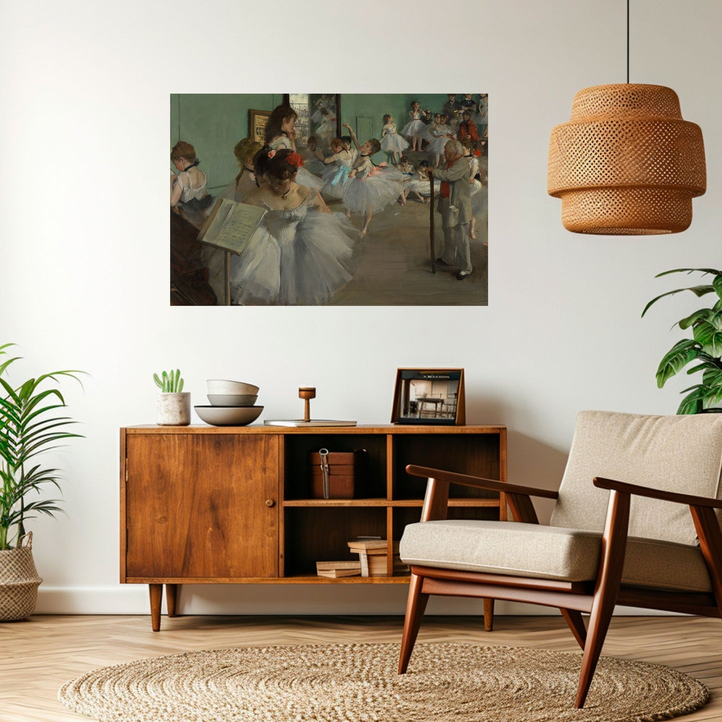 Poster orizzontale staccabile e attaccabile THE DANCE CLASS