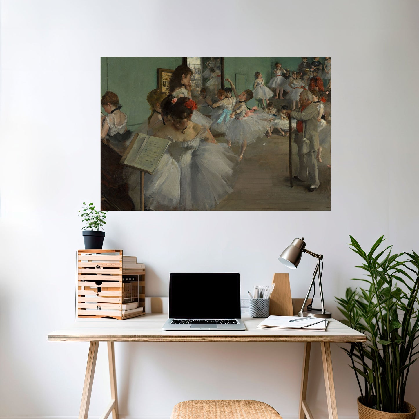 Poster orizzontale staccabile e attaccabile THE DANCE CLASS