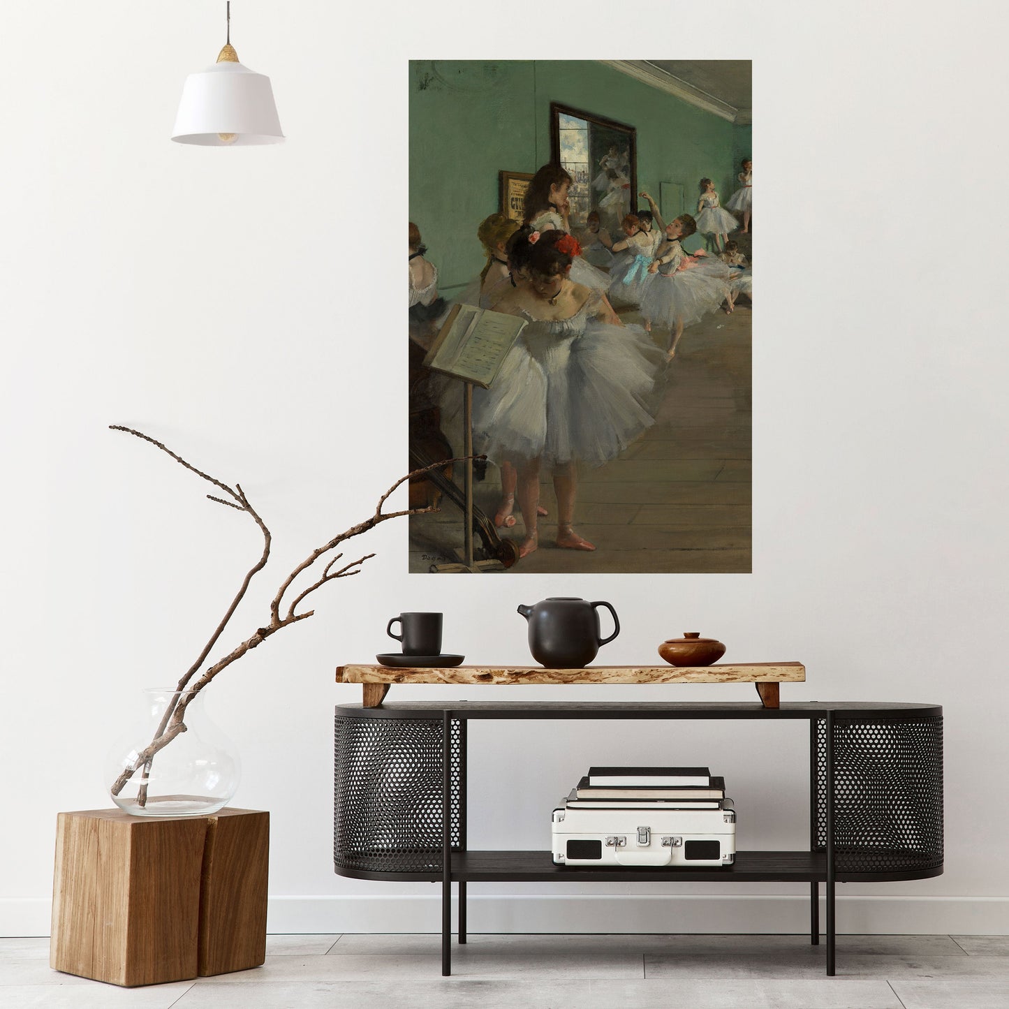 Poster verticale staccabile e attaccabile THE DANCE CLASS