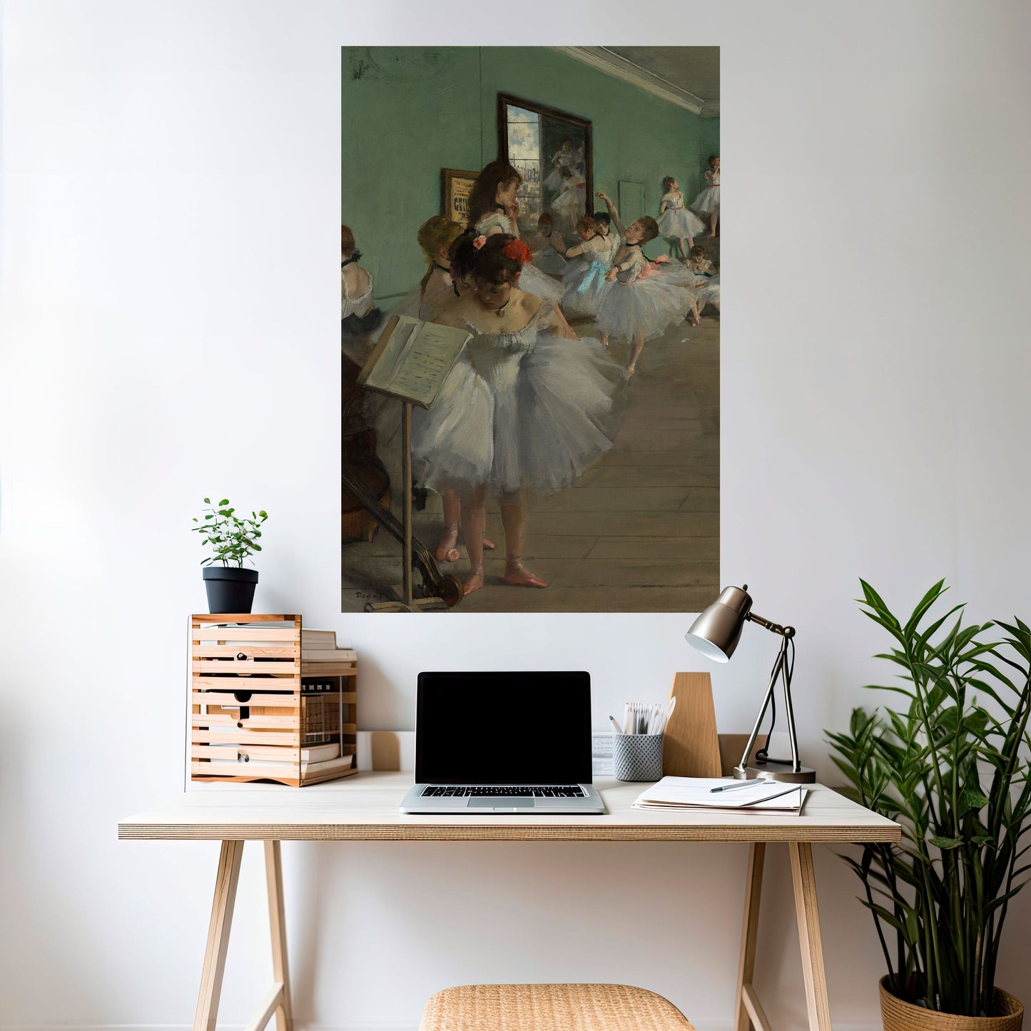 Poster verticale staccabile e attaccabile THE DANCE CLASS