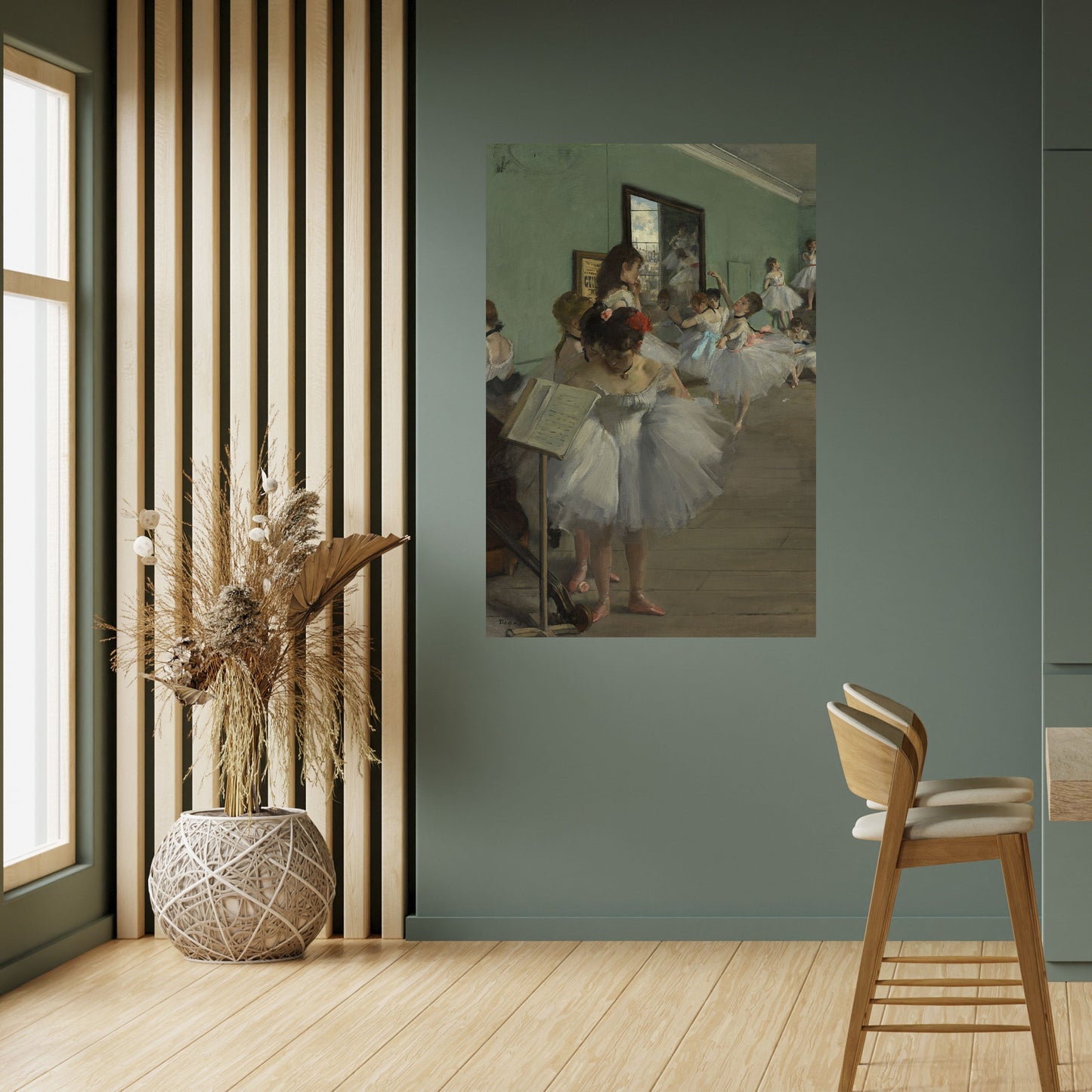 Poster verticale staccabile e attaccabile THE DANCE CLASS