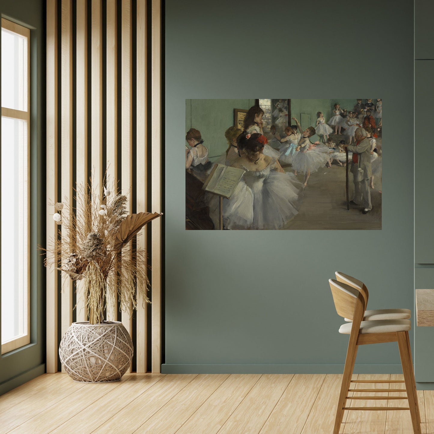 Poster orizzontale staccabile e attaccabile THE DANCE CLASS
