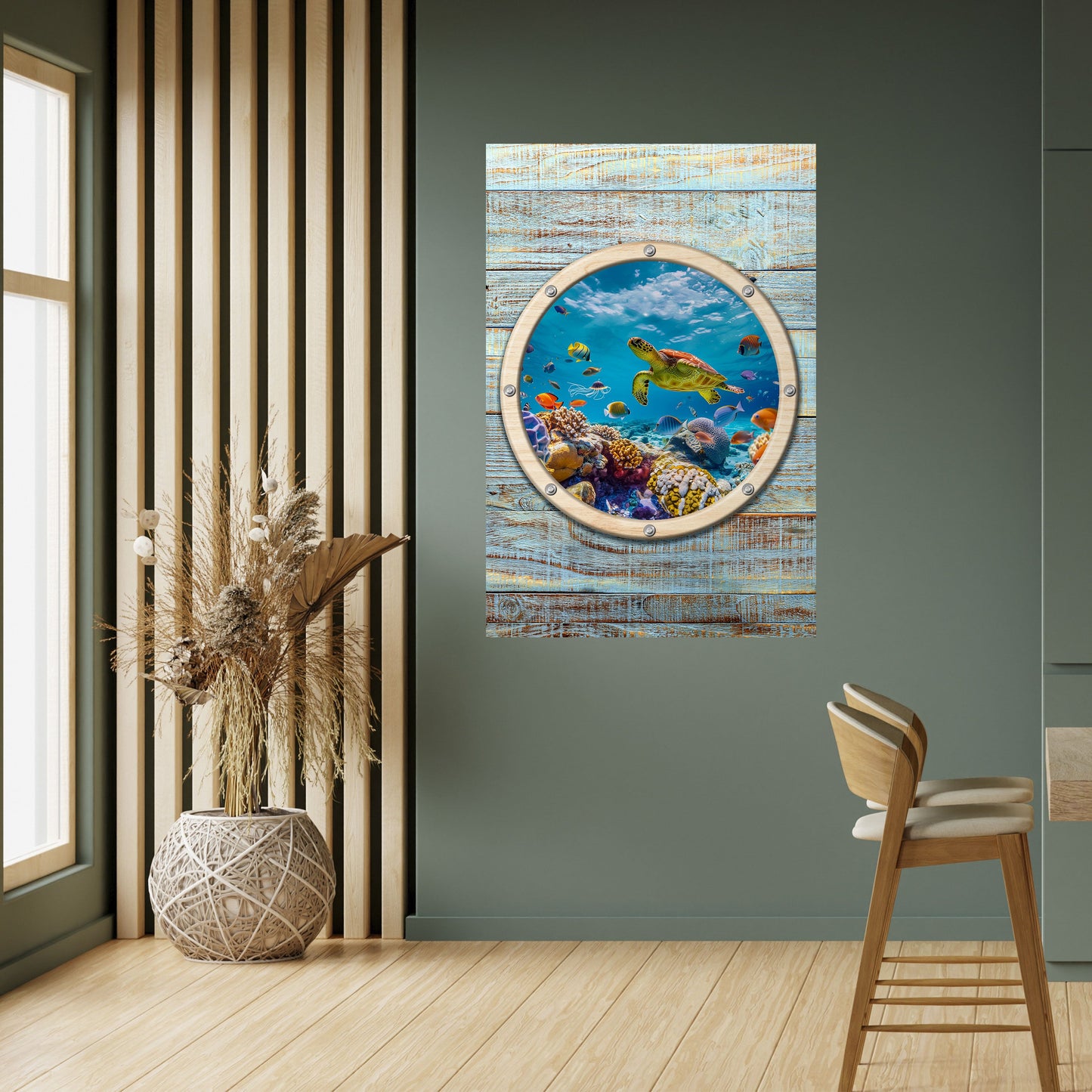 Poster verticale staccabile e attaccabile AQUA ADVENTURE