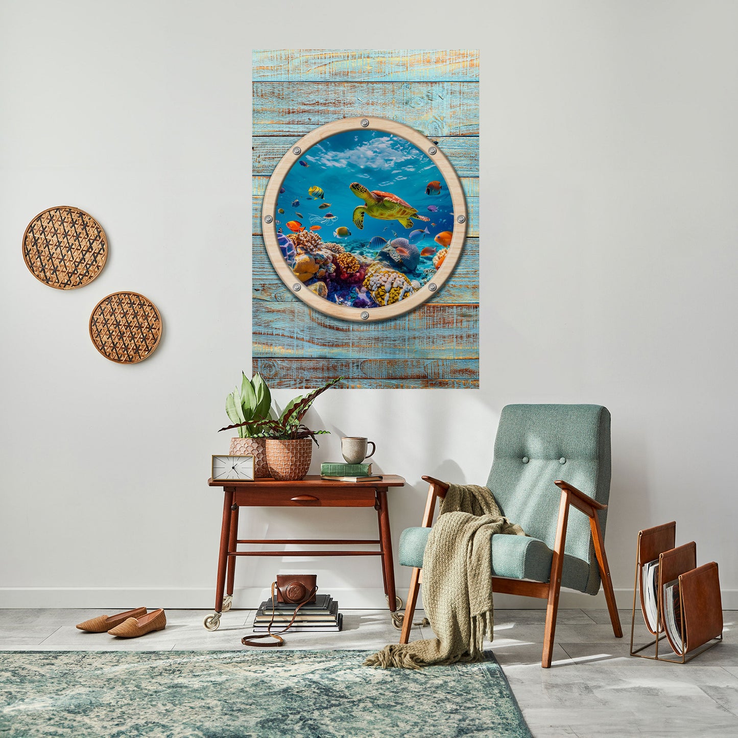 Poster verticale staccabile e attaccabile AQUA ADVENTURE