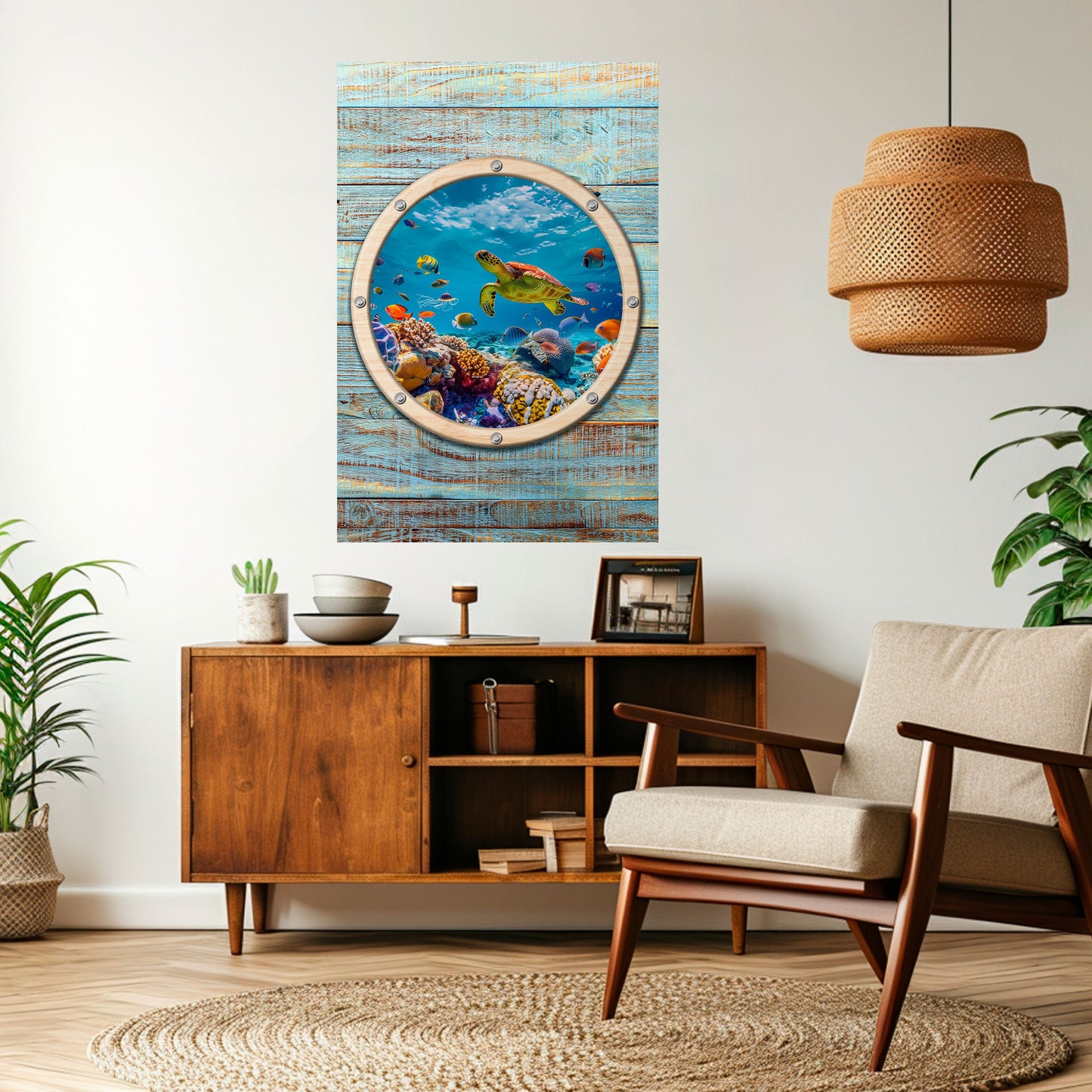Poster verticale staccabile e attaccabile AQUA ADVENTURE