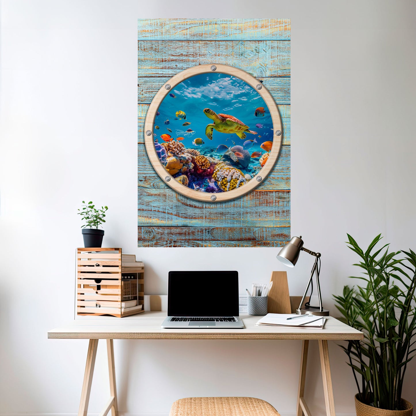 Poster verticale staccabile e attaccabile AQUA ADVENTURE