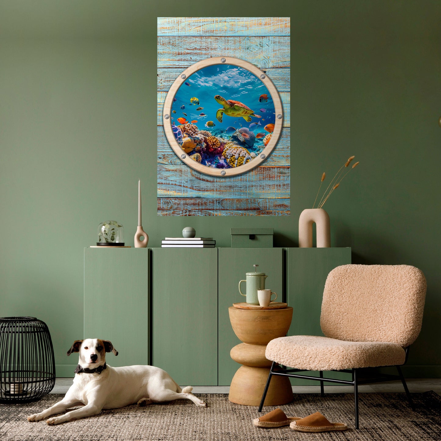 Poster verticale staccabile e attaccabile AQUA ADVENTURE