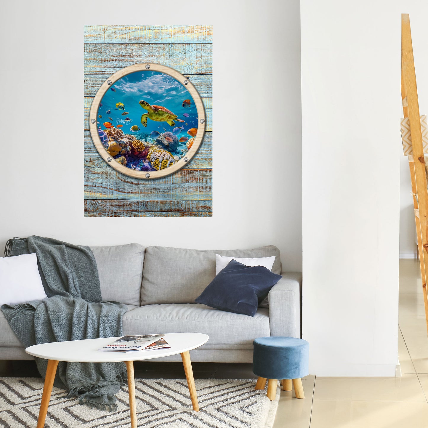 Poster verticale staccabile e attaccabile AQUA ADVENTURE
