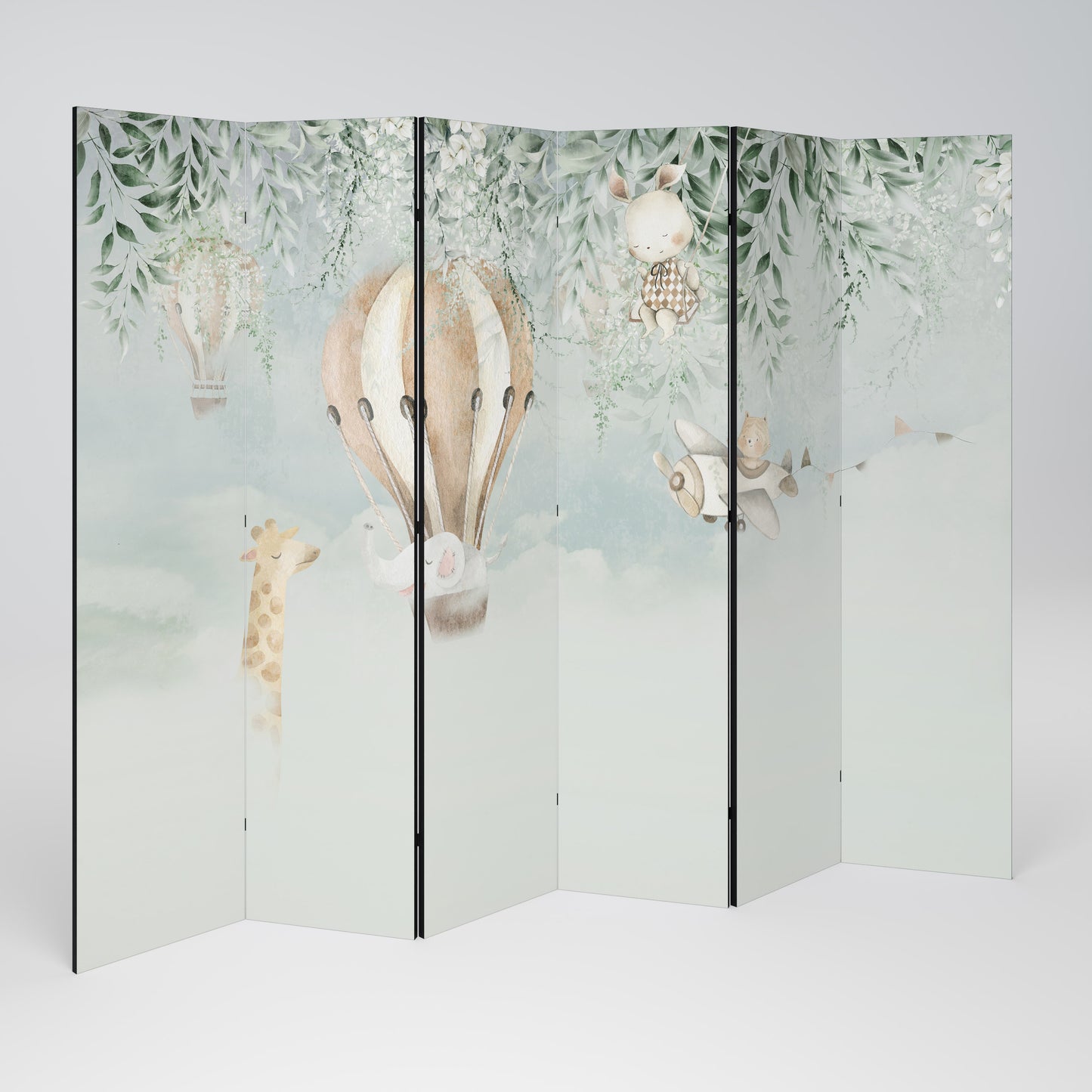 SWEET DREAMS - Divisorio decorativo per ambienti a 6 pannelli