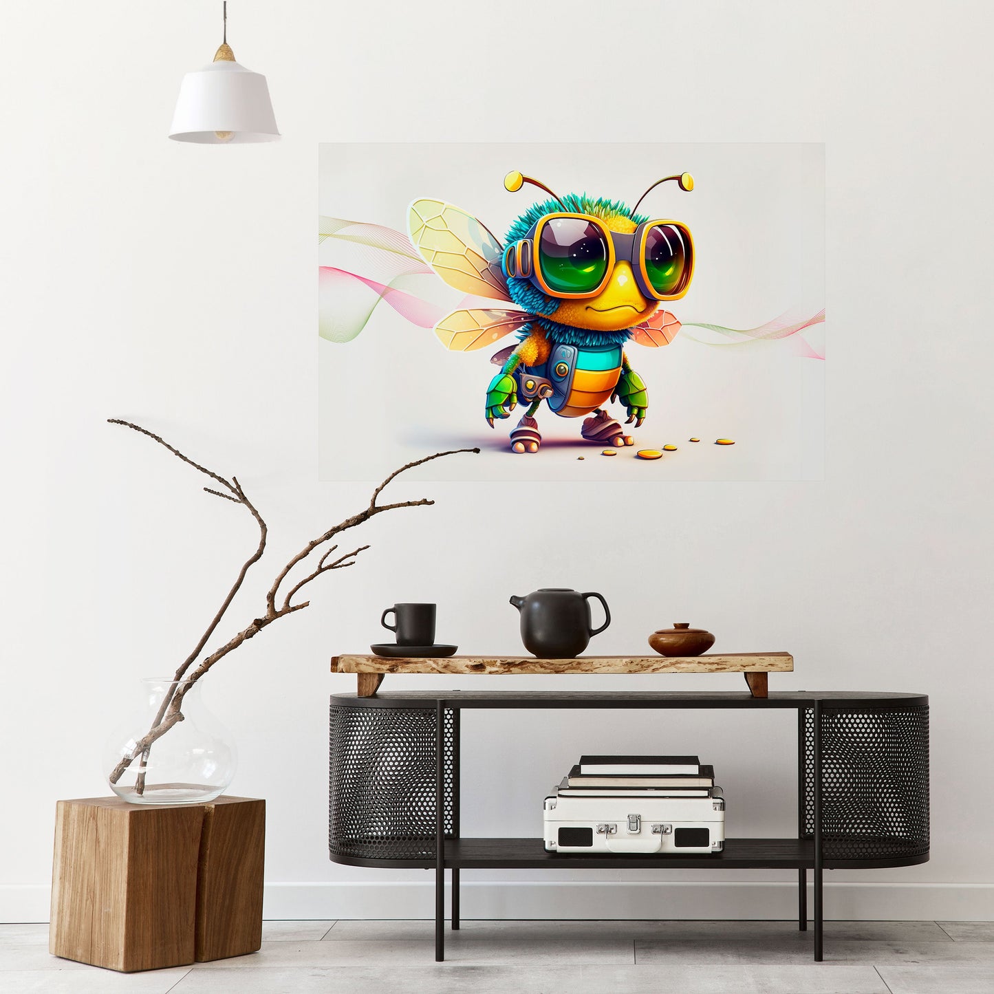 Poster orizzontale BUZZ BUDDY stacca e attacca