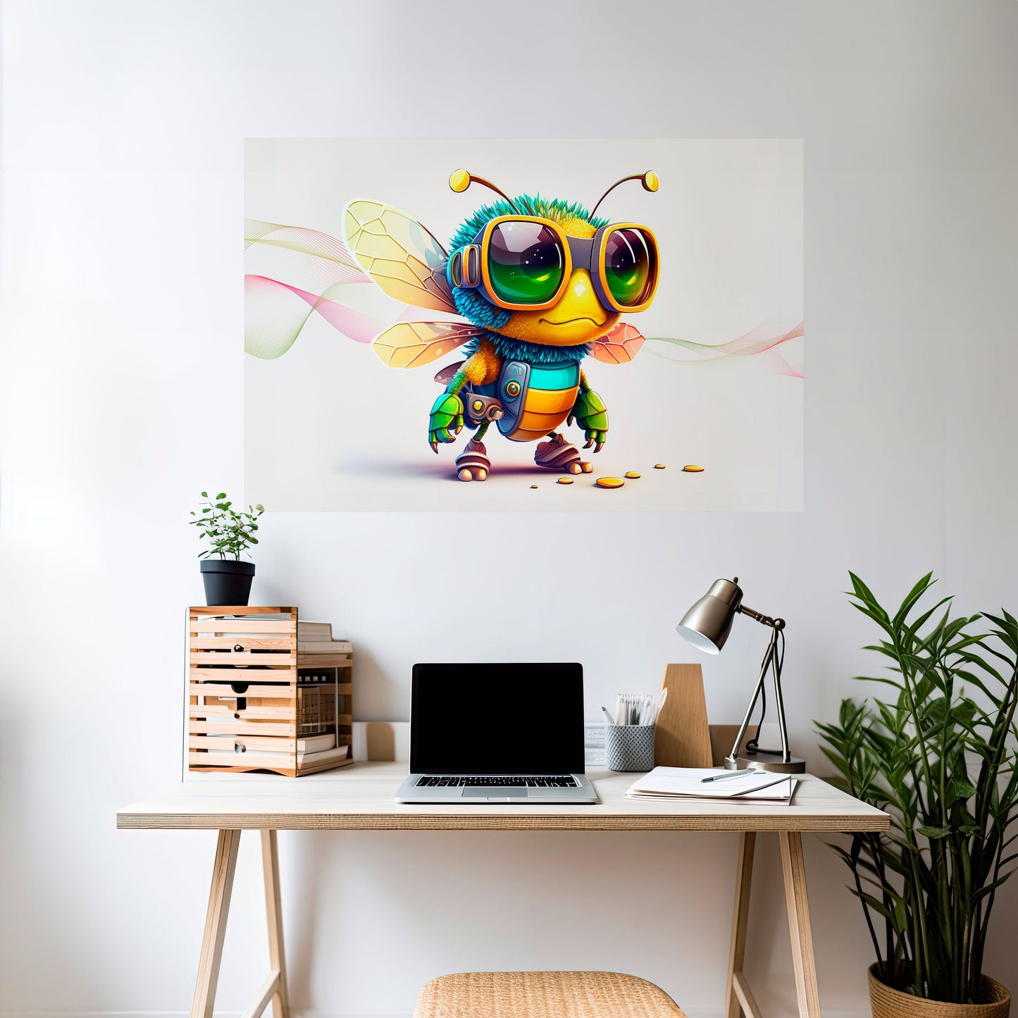 Poster orizzontale BUZZ BUDDY stacca e attacca