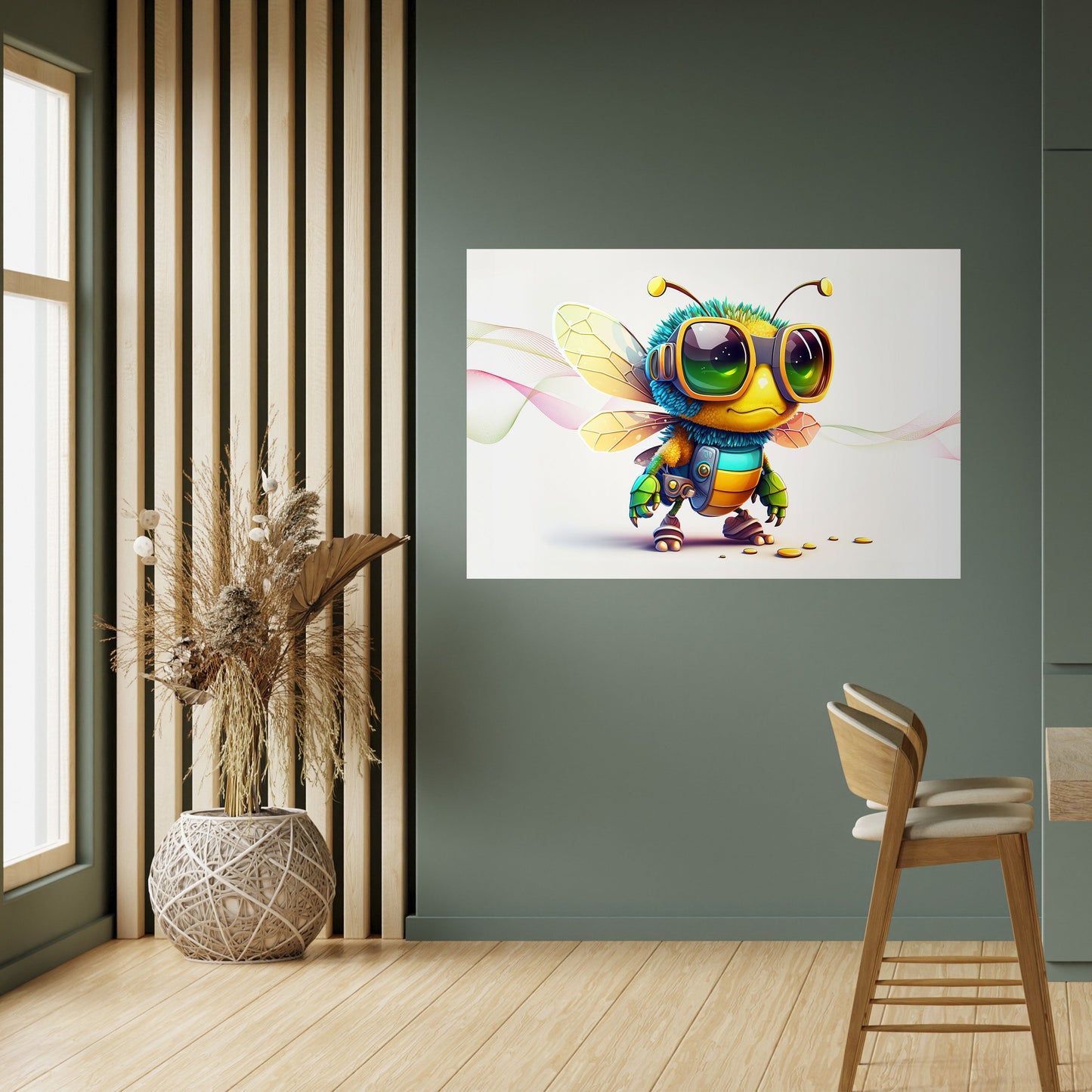 Poster orizzontale BUZZ BUDDY stacca e attacca