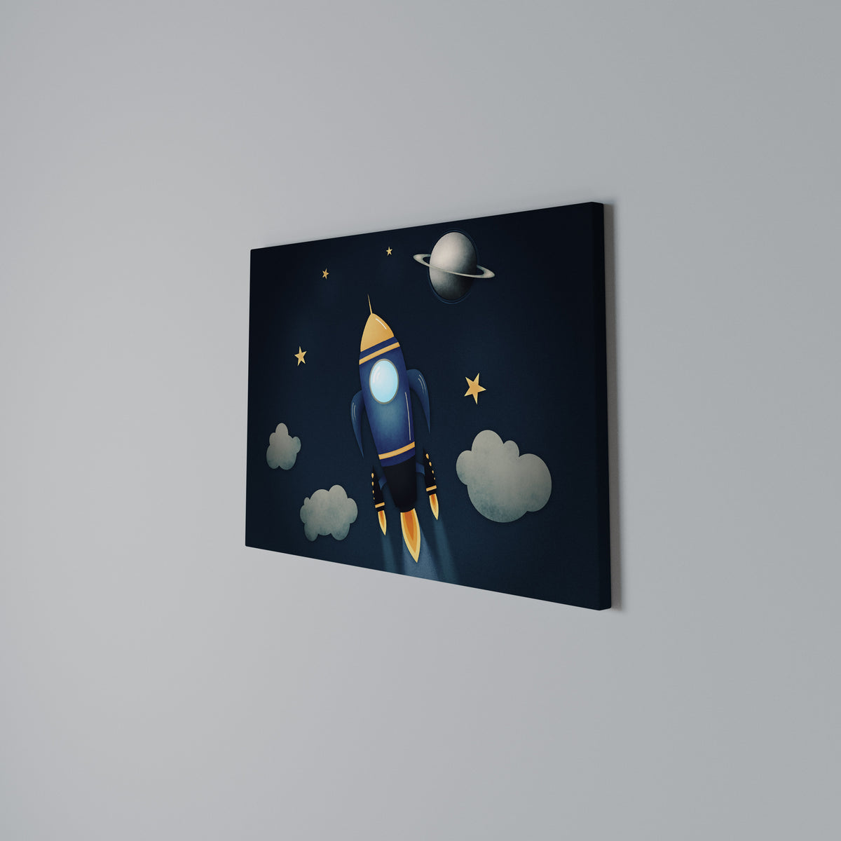 STELLAR SWING Stampa su tela orizzontale
