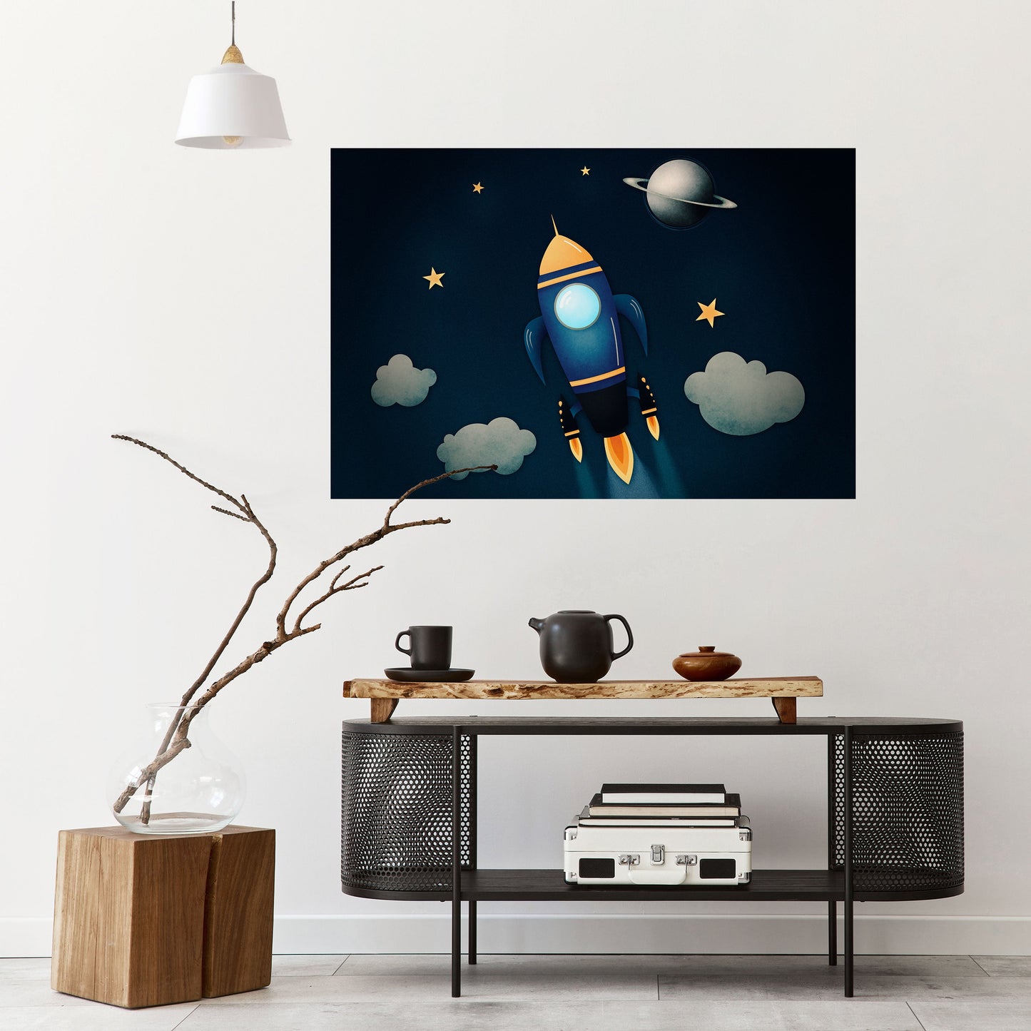Poster orizzontale STELLAR SWING stacca e attacca