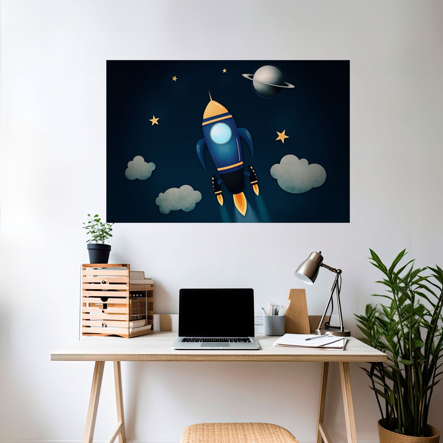 Poster orizzontale STELLAR SWING stacca e attacca
