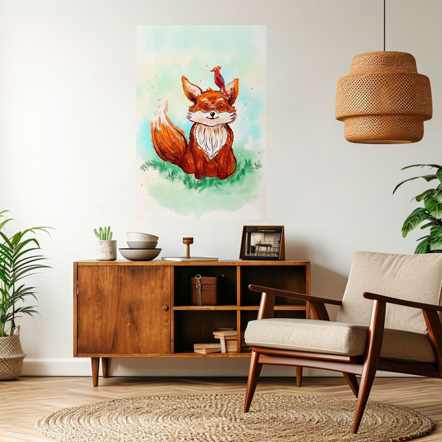 Poster verticale staccabile e attaccabile di FOX FRIENDS
