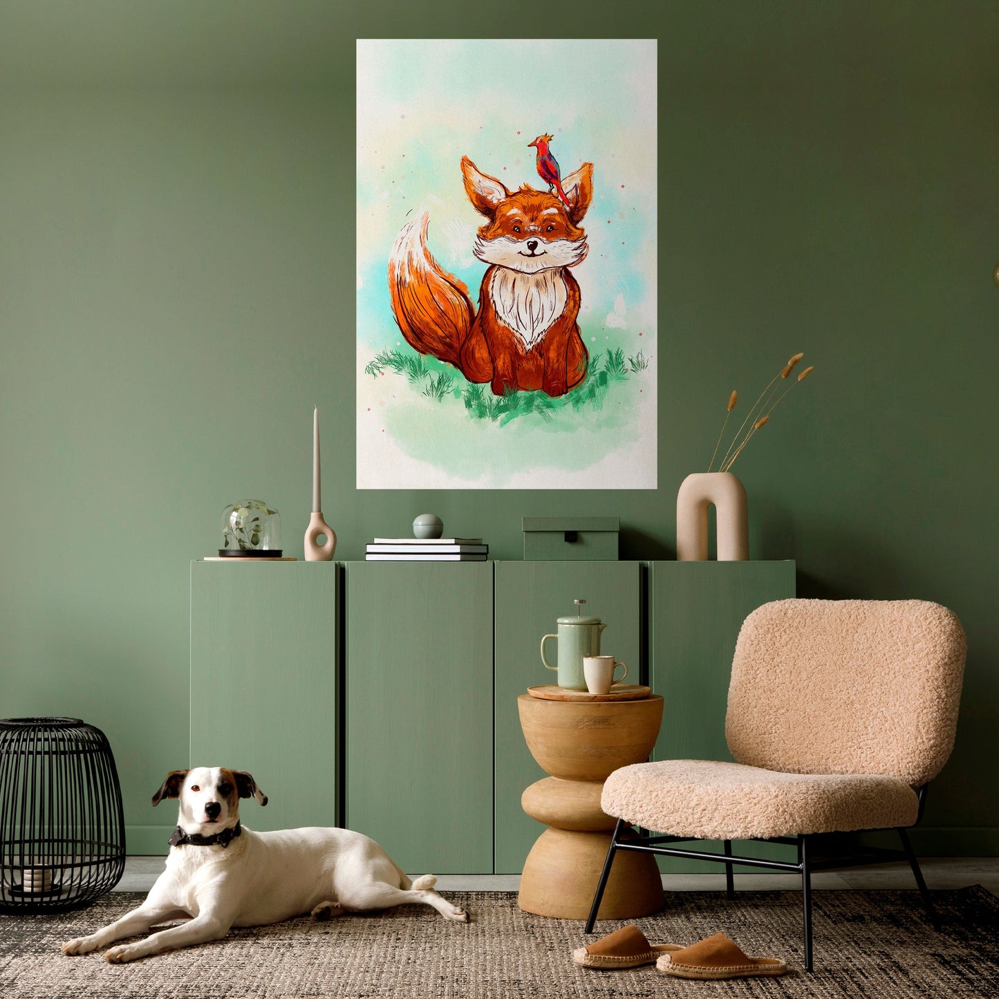 Poster verticale staccabile e attaccabile di FOX FRIENDS