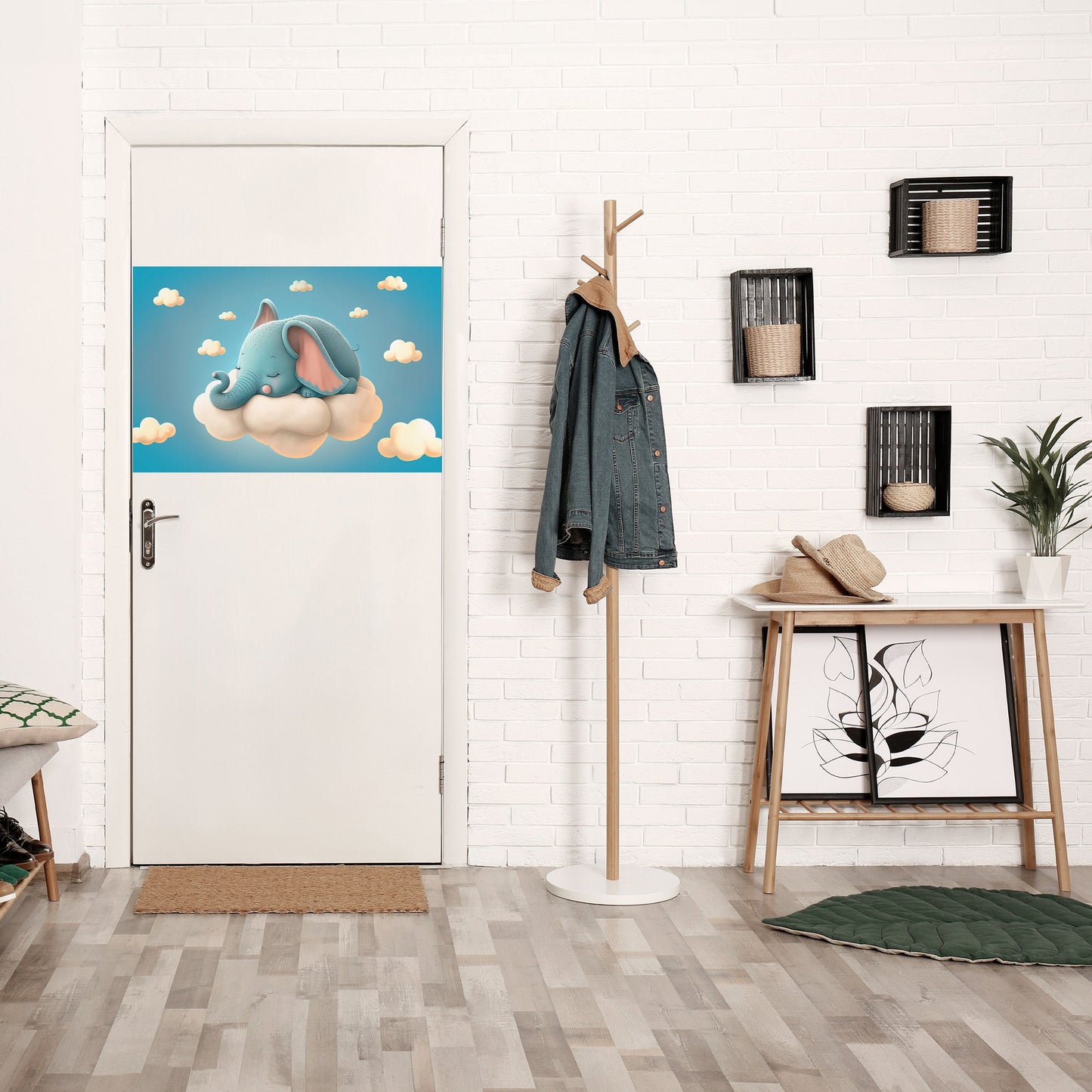 Poster orizzontale staccabile e attaccabile ELEPHANT DREAMS