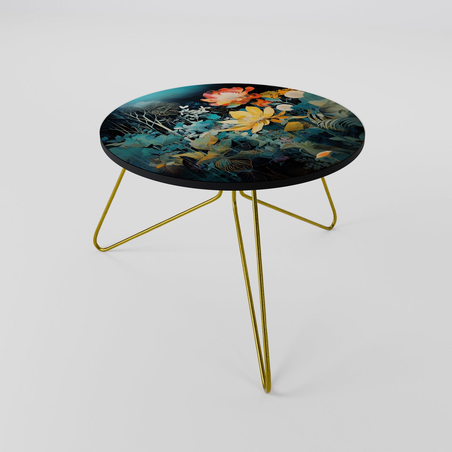 MIDNIGHT FLOWERS Coffee Table 60