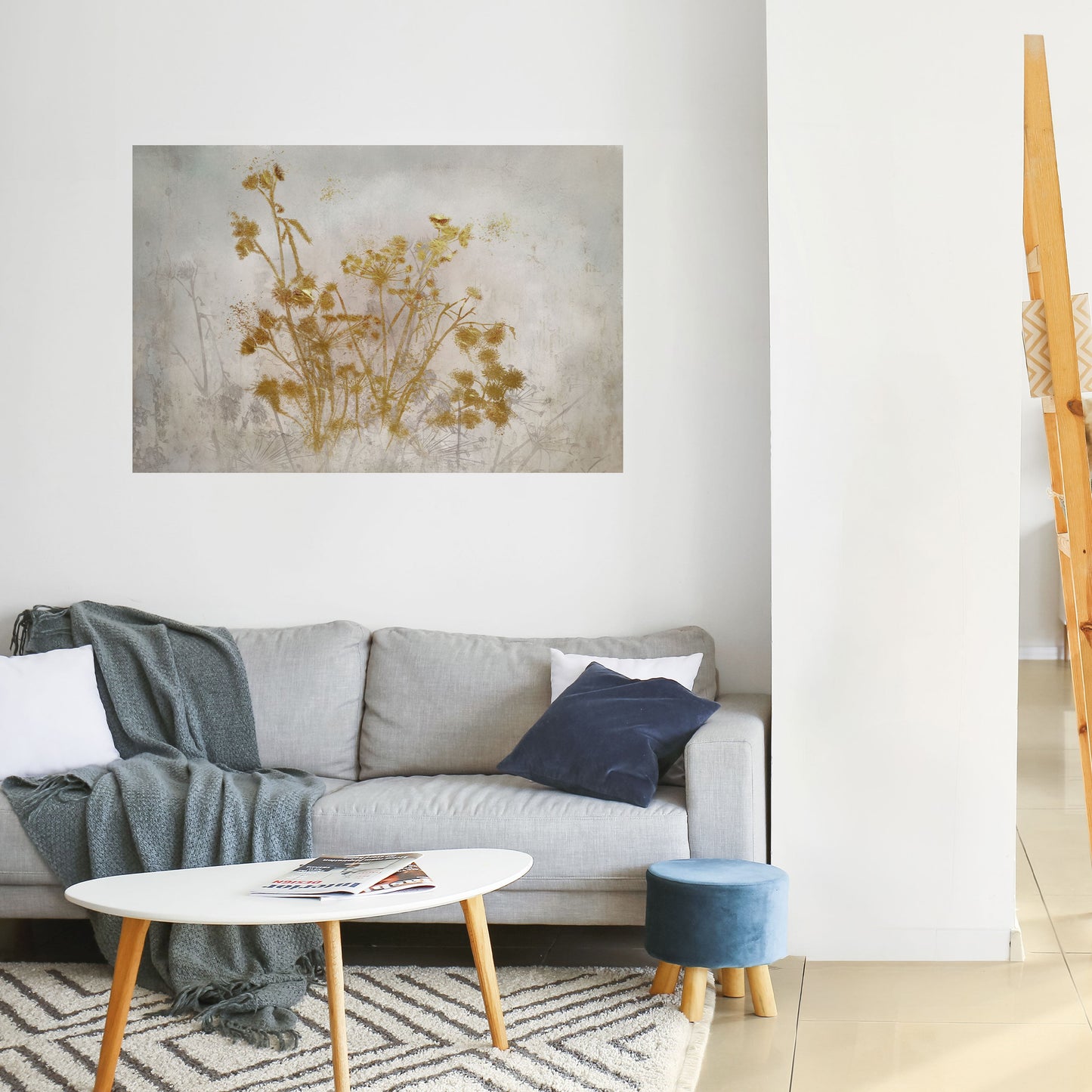Poster orizzontale staccabile e attaccabile LONESOME SPRIG