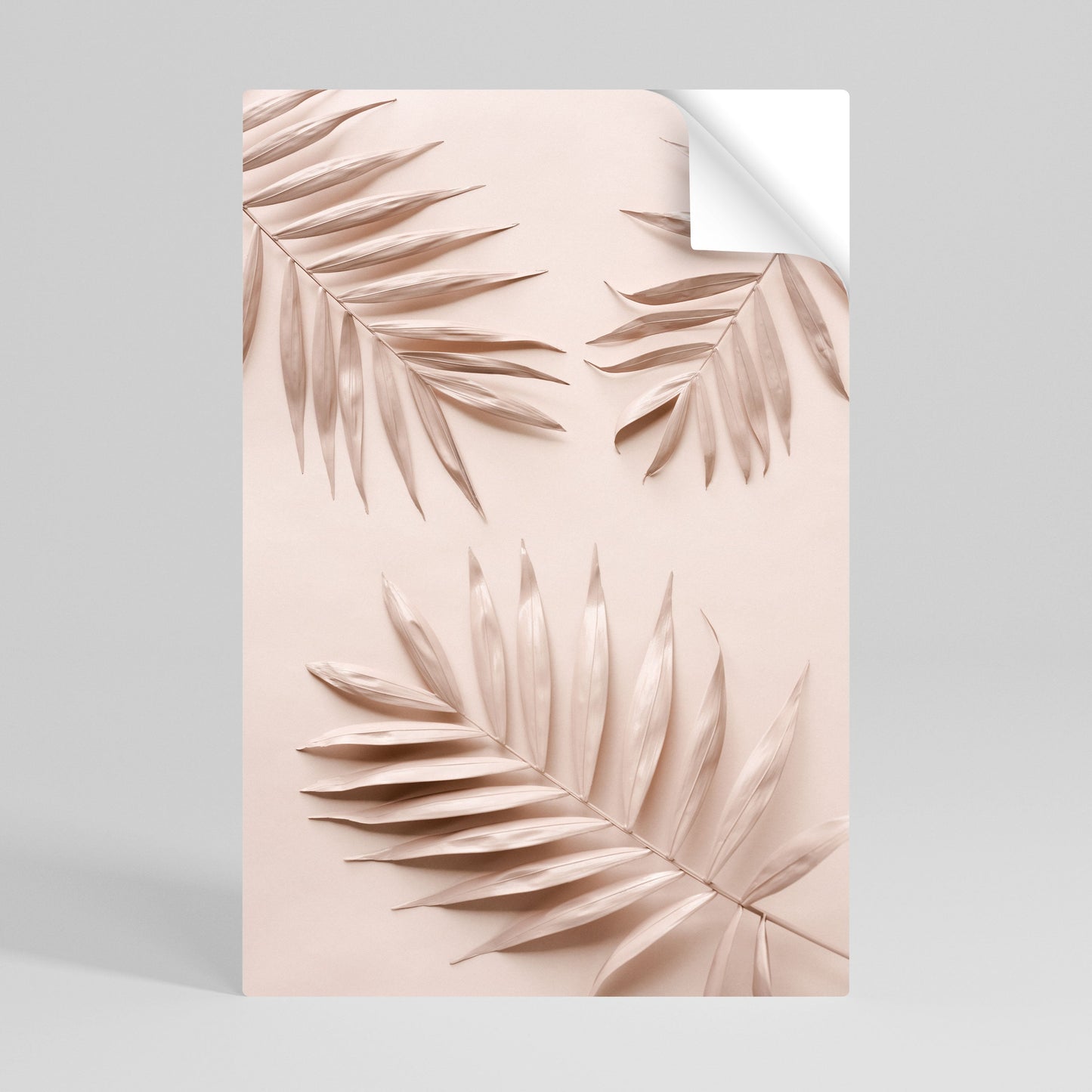 Poster verticale PINK PALM DREAMS stacca e attacca