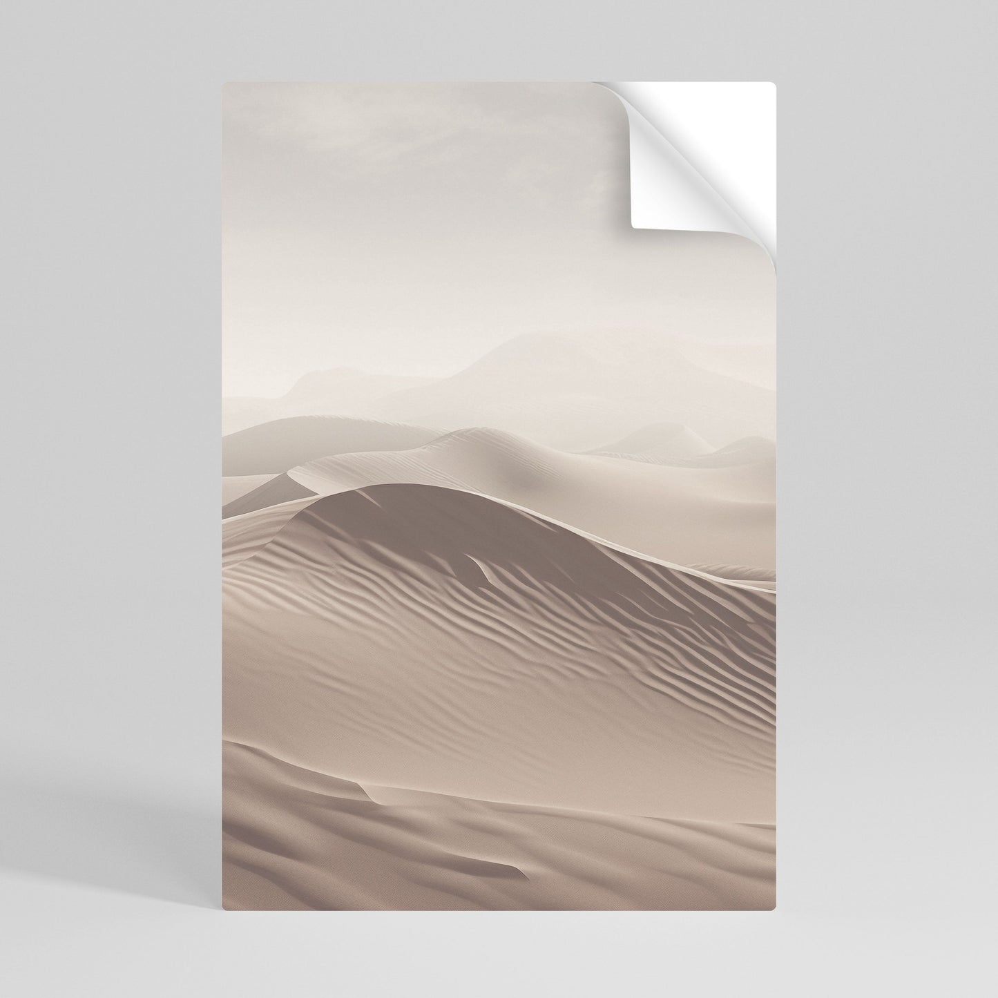 ECHOES OF DUNES Poster verticale staccabile e attaccabile