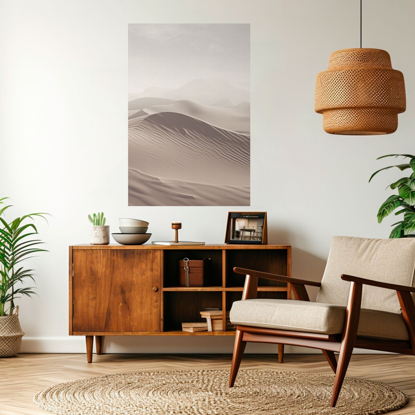 ECHOES OF DUNES Poster verticale staccabile e attaccabile