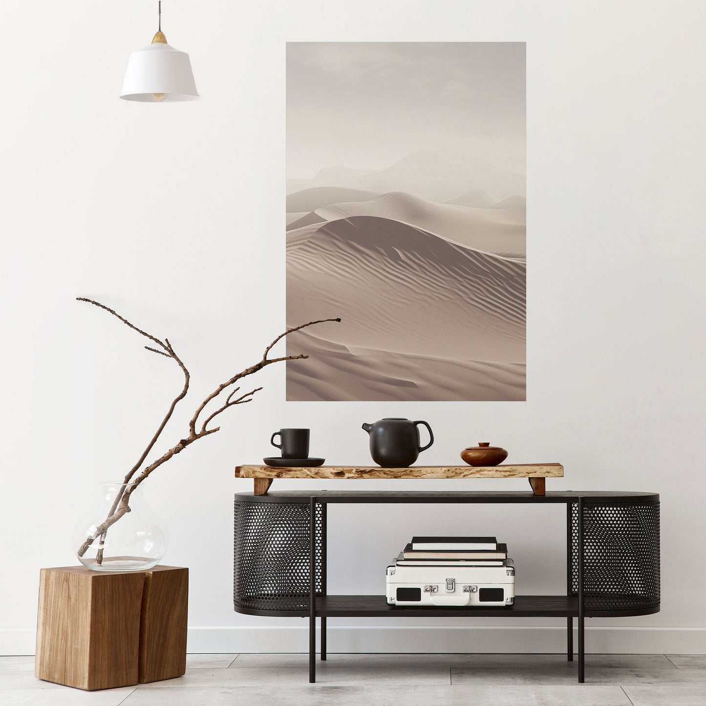 ECHOES OF DUNES Poster verticale staccabile e attaccabile